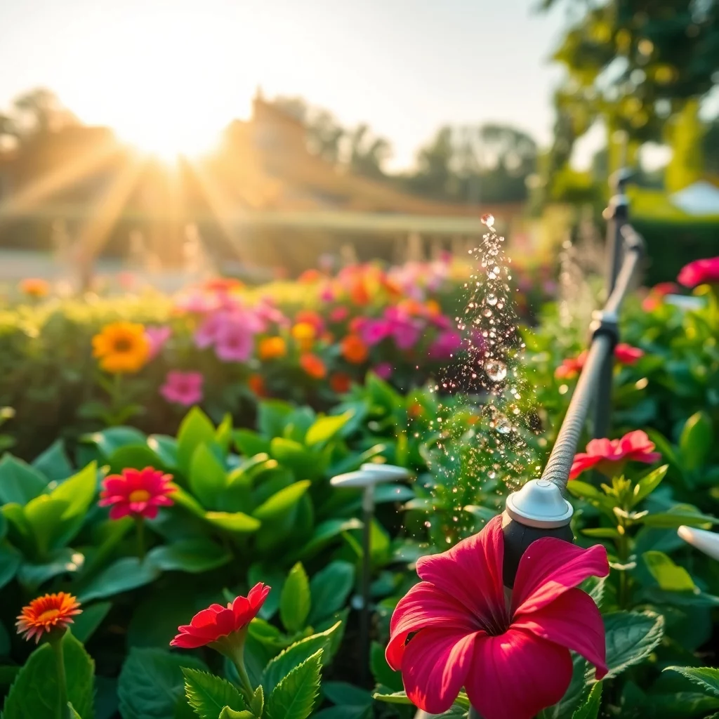 Bewässerung Garten