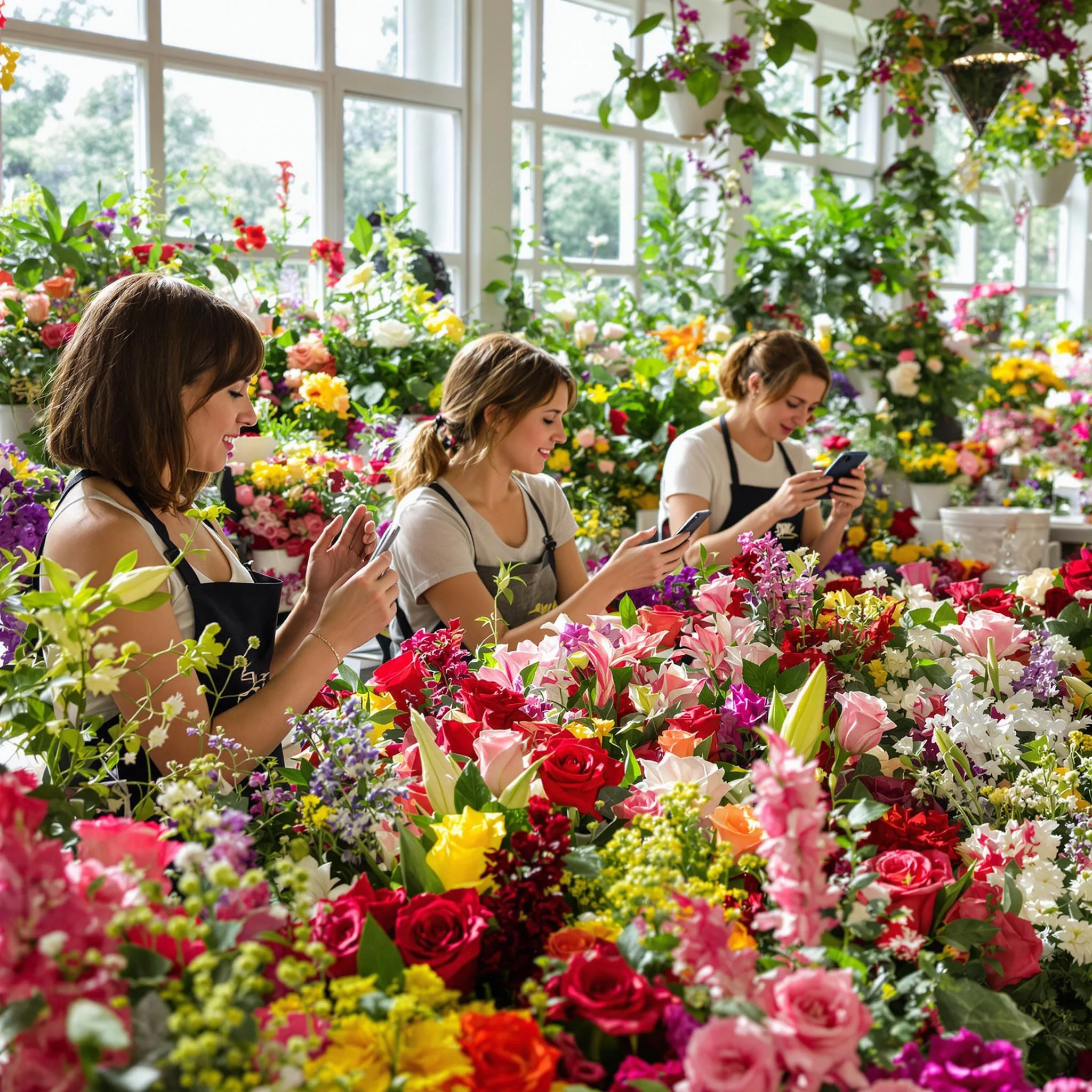 Florwerk auf Social Media: Wie Florist:innen ihre Werke vermarkten