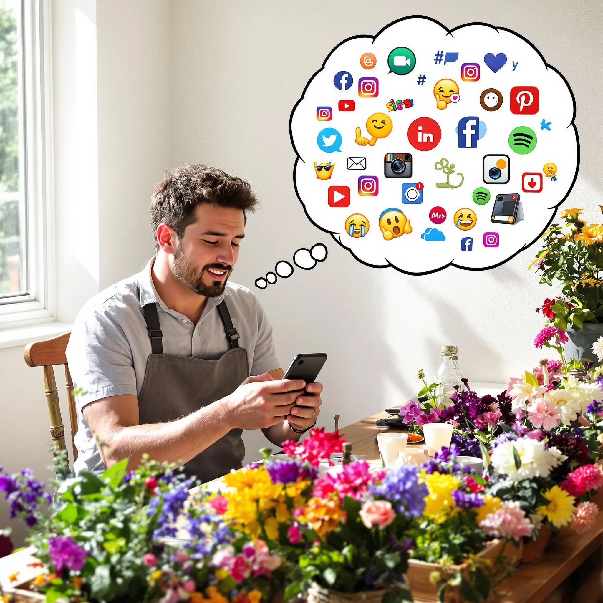 Florwerk auf Social Media: Wie Florist:innen ihre Werke vermarkten