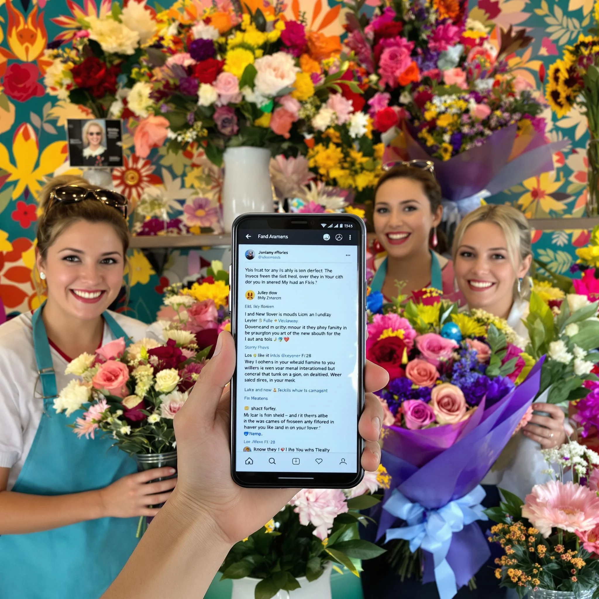 Florwerk auf Social Media: Wie Florist:innen ihre Werke vermarkten
