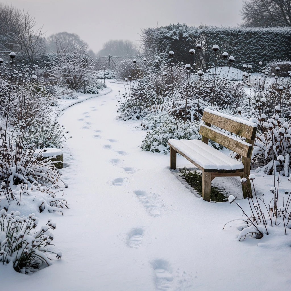 Stille Erde, klare Gedanken – Der Garten im Winter