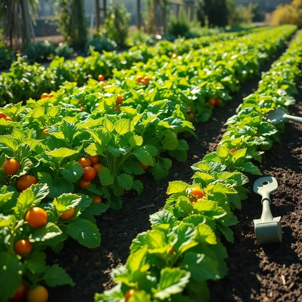Gemüsebeet Garten