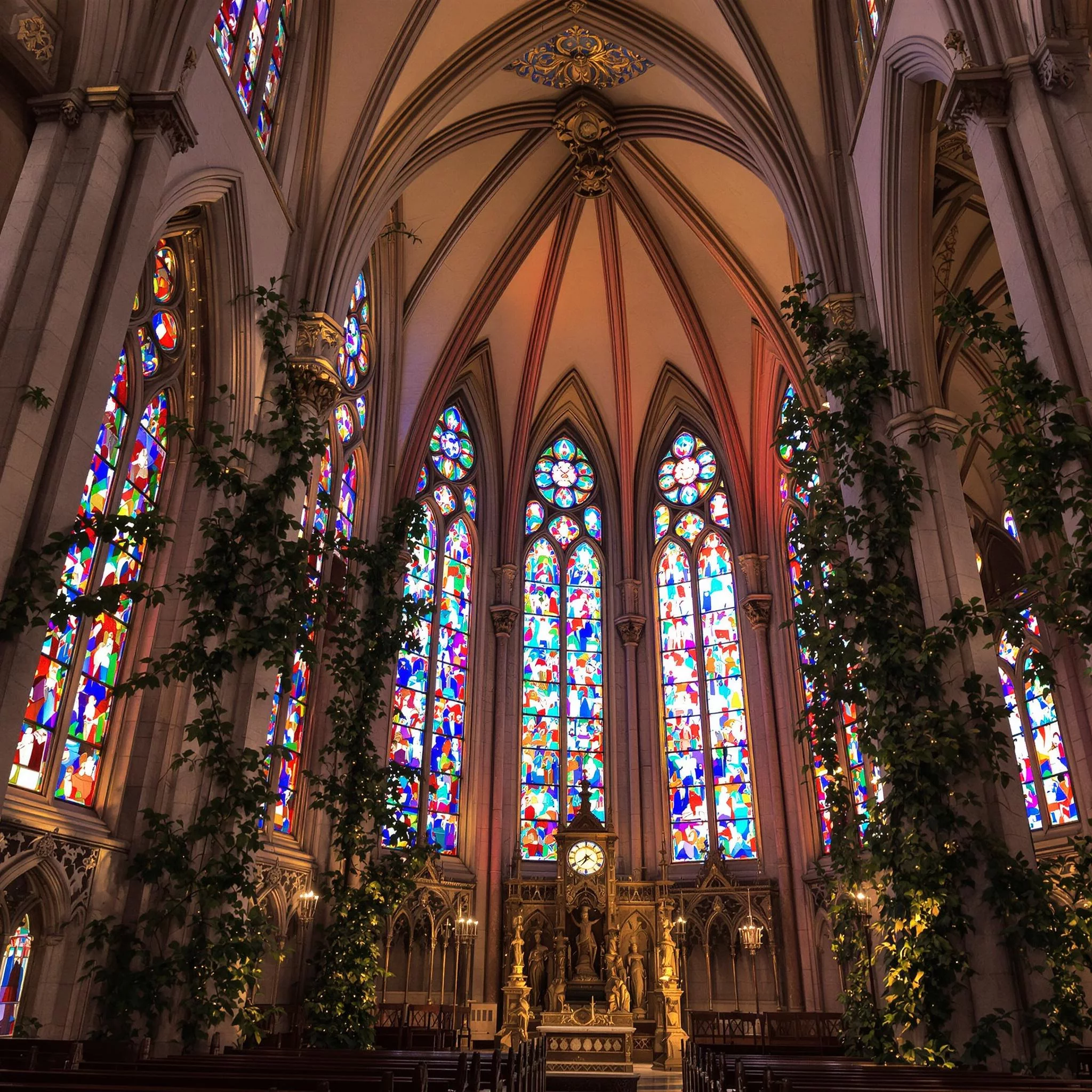 Florales Ornament in der Innenarchitektur – Von der Gotik ins Heute | florwerk Gartenmagazin
