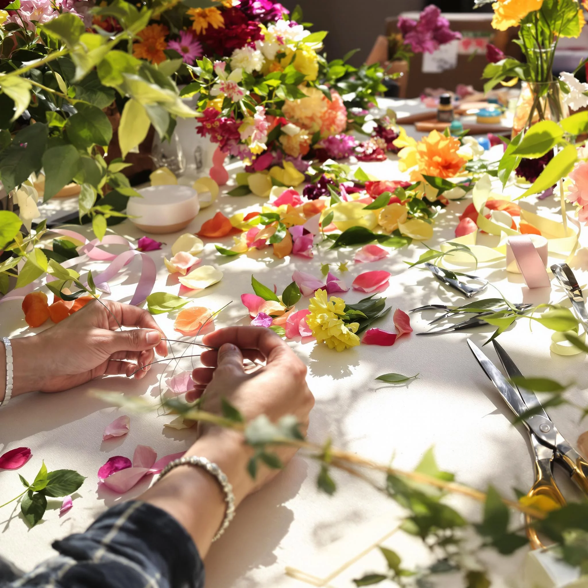 Moderne Techniken in der Floristik: Draht, Steckmasse & mehr | florwerk Gartenmagazin