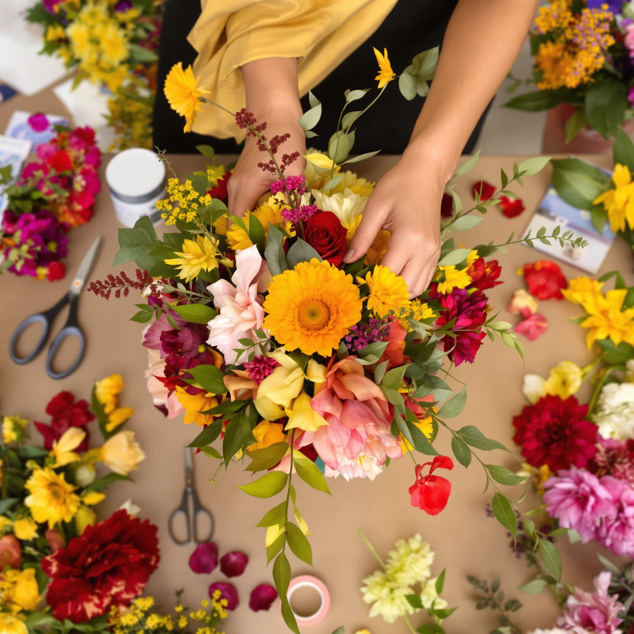 5 Florwerk-Techniken, die jeder Florist kennen sollte
