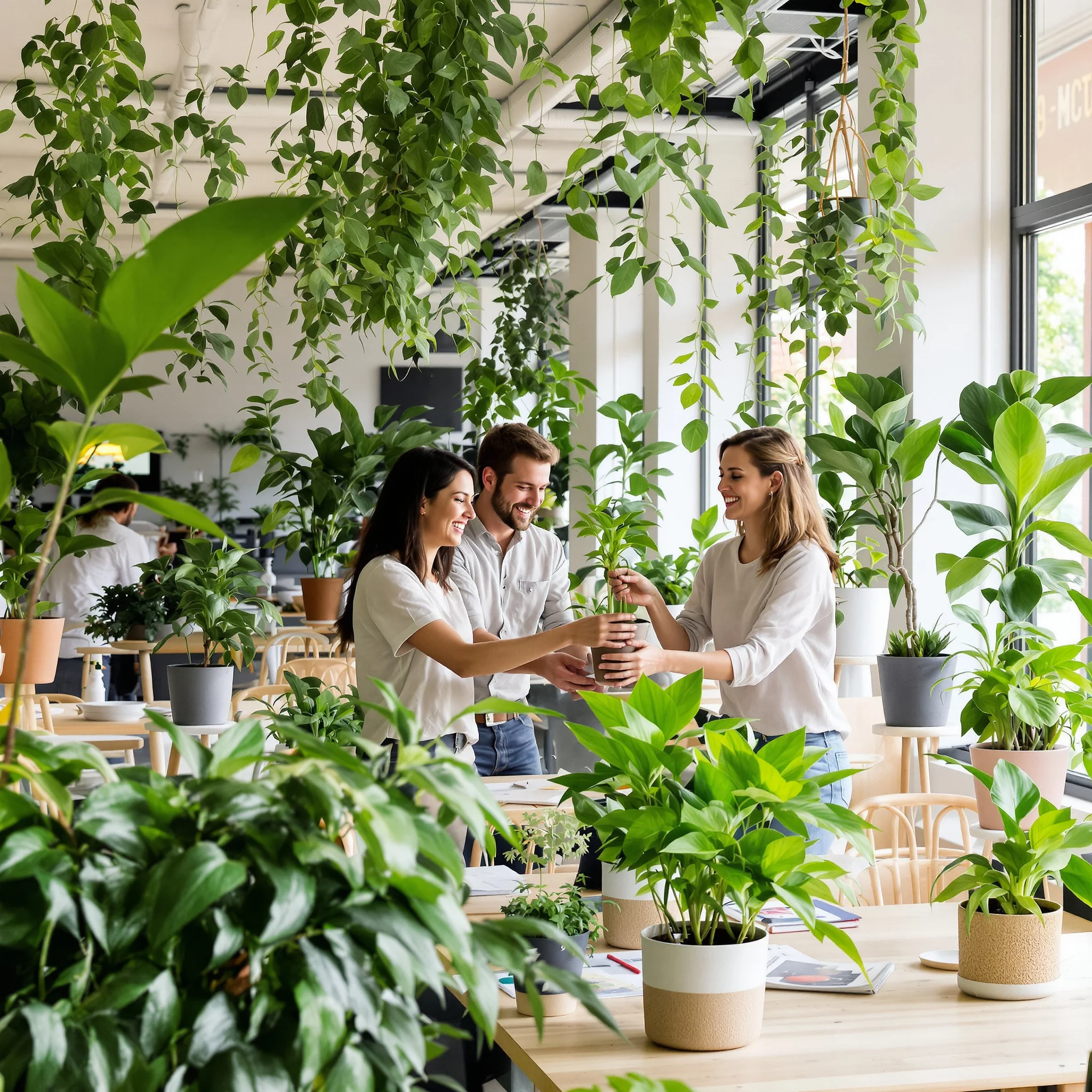 Florwerk für Büros & Arbeitsplätze: Grün für mehr Produktivität