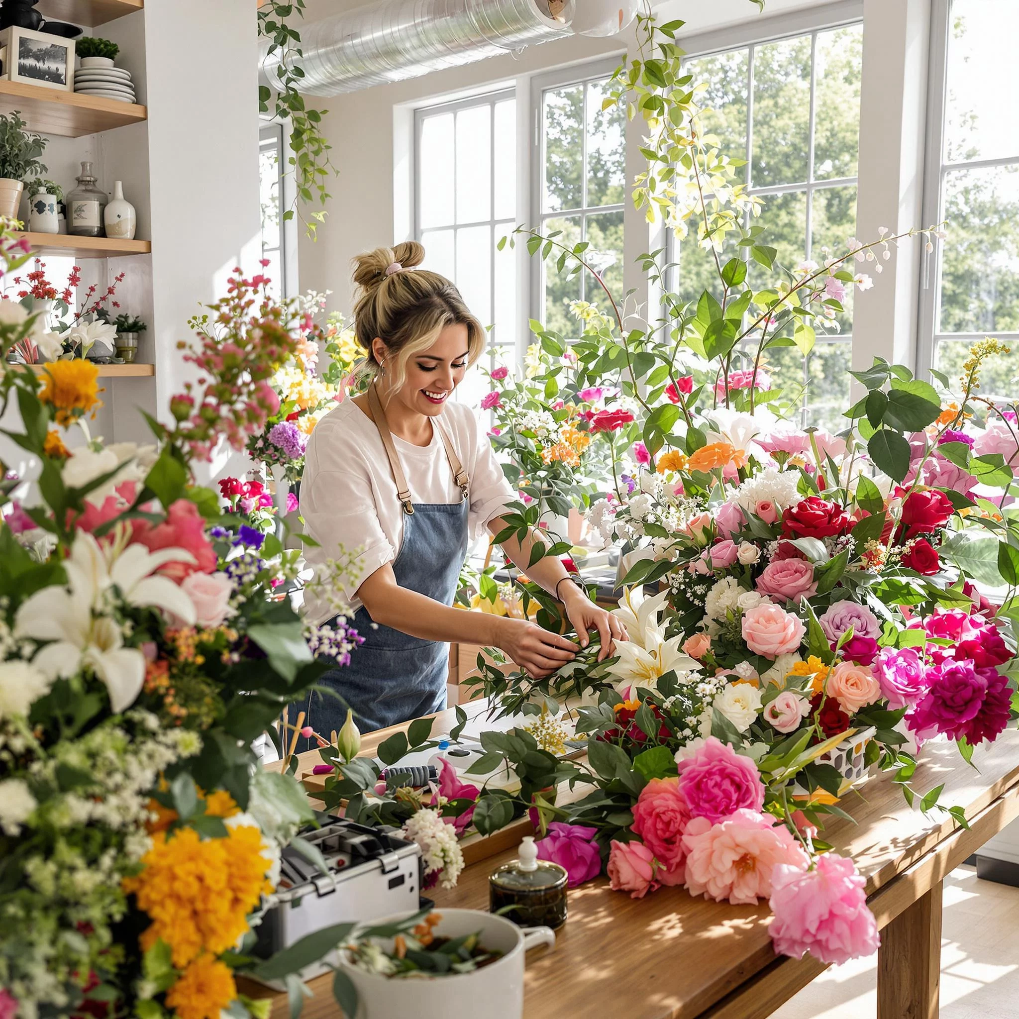 Florwerk auf Social Media: Wie Florist:innen ihre Werke vermarkten
