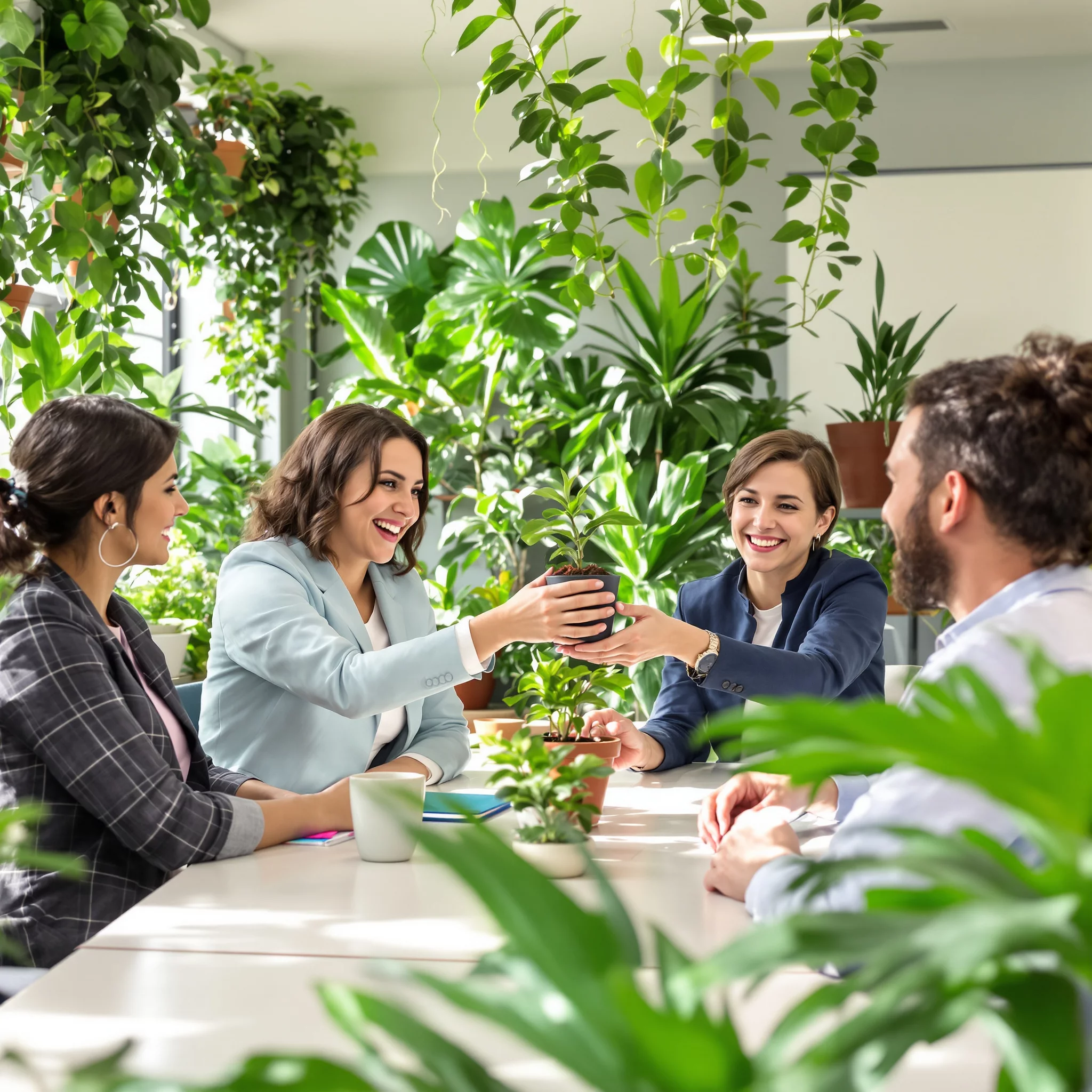 Florwerk für Büros & Arbeitsplätze: Grün für mehr Produktivität