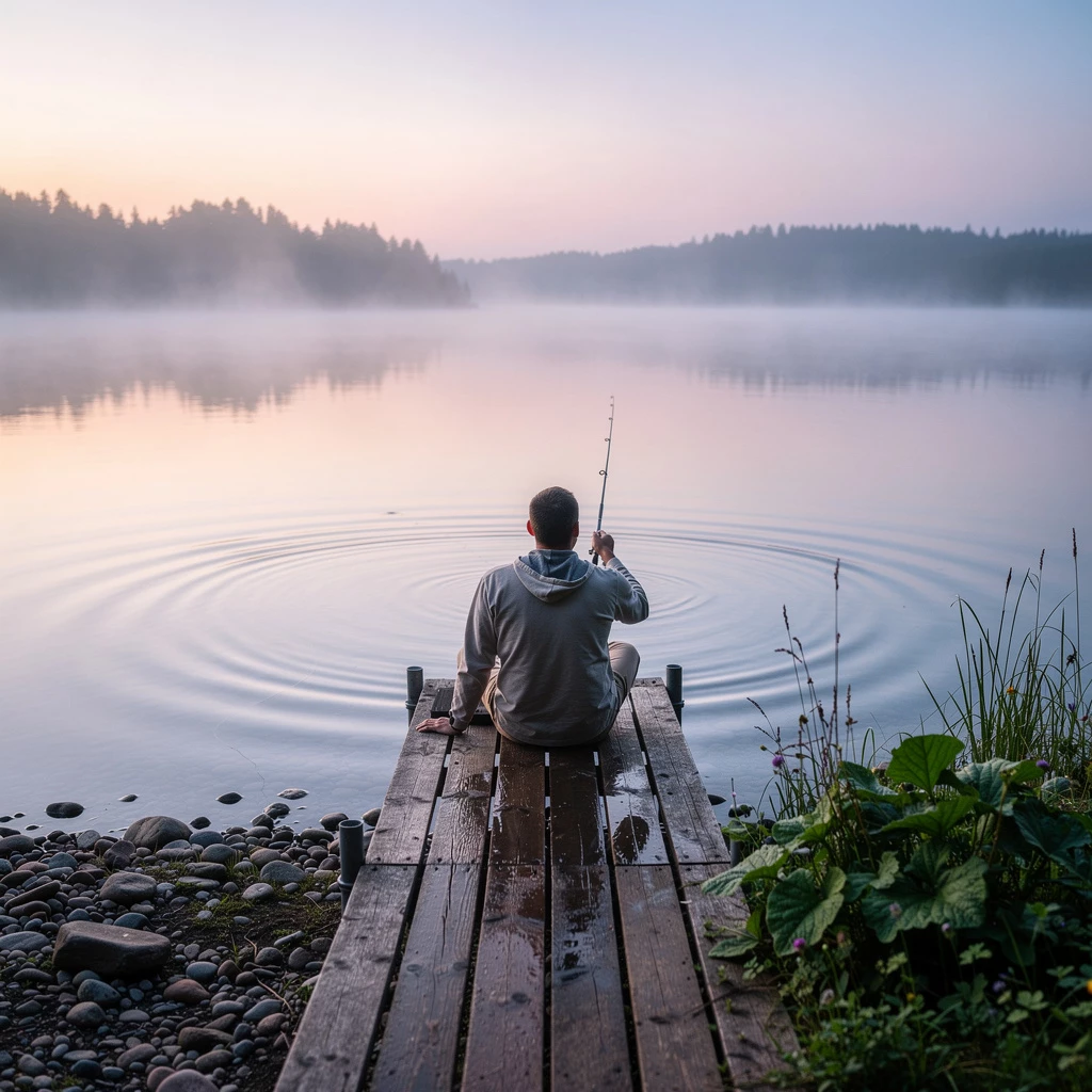 Angeln als Mind Ritual: Ruhepol am Wasser f&uuml;r mentale Balance