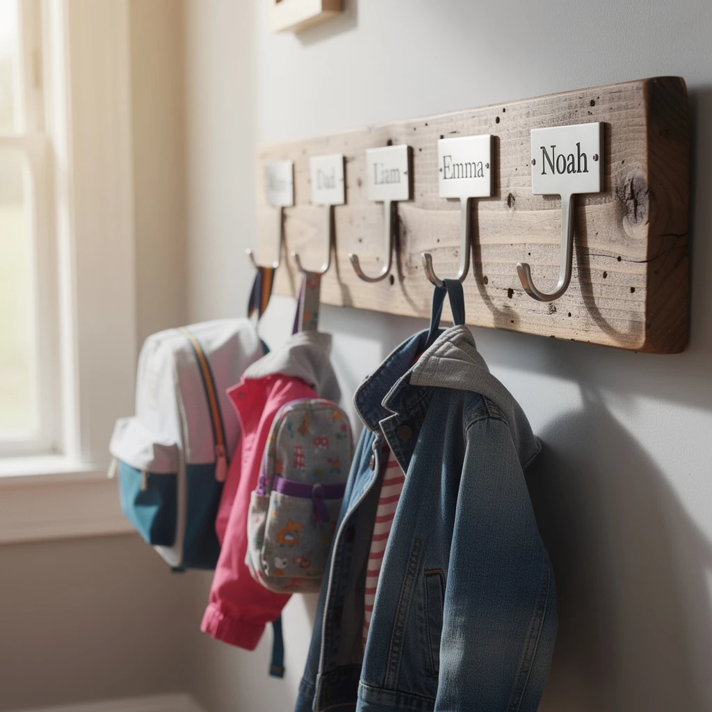 DIY-Garderoben & Ordnungshelfer: Mehr Ruhe für Zuhause