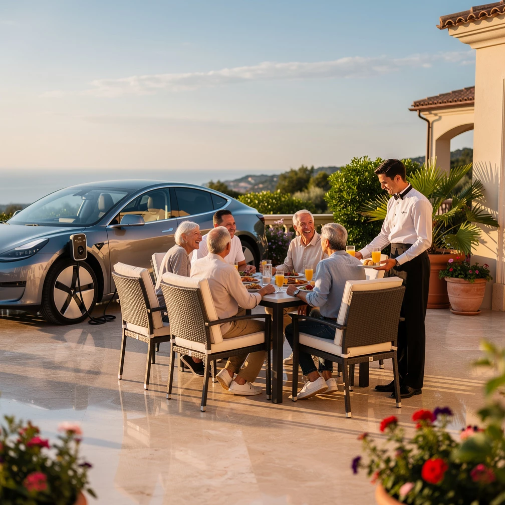 Geinberg5 Private Spa Villas – Luxusreisen mit E-Mobility und Ladestationen