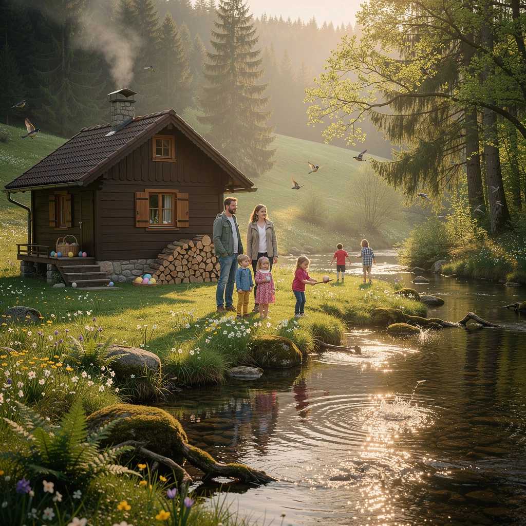 G&uuml;nstige Osterferien f&uuml;r Familien: Bayerischer Wald, Harz, Th&uuml;ringen