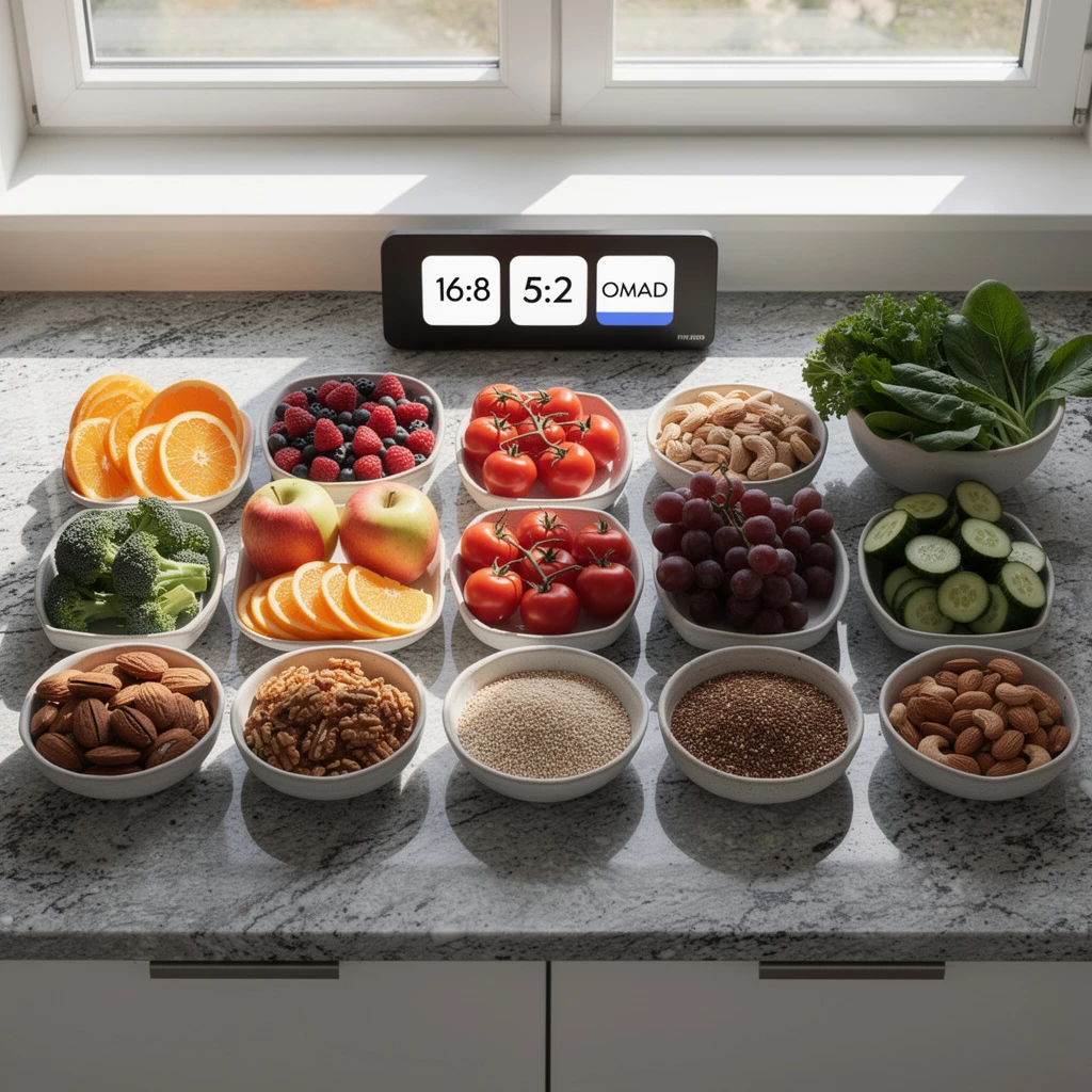 Intervallfasten f&uuml;r Longevity &ndash; 16:8, 5:2 oder OMAD im Vergleich