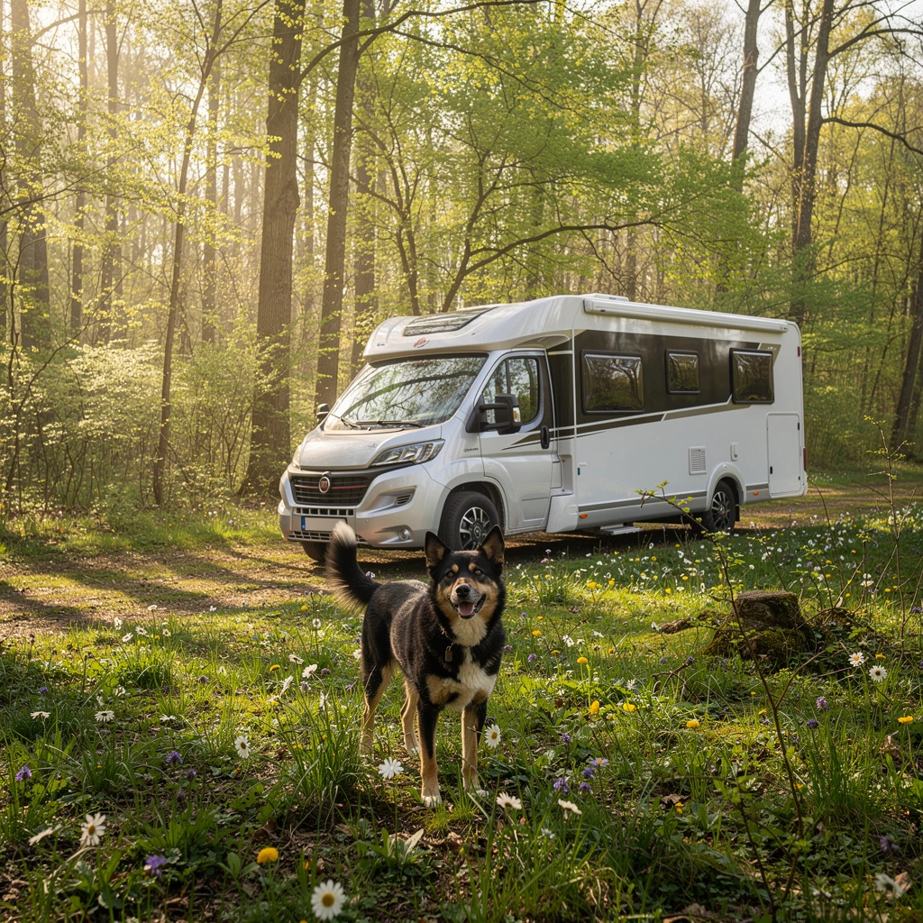 Wohnmobil-Abenteuer im Sauerland: Frühling auf vier Pfoten erleben