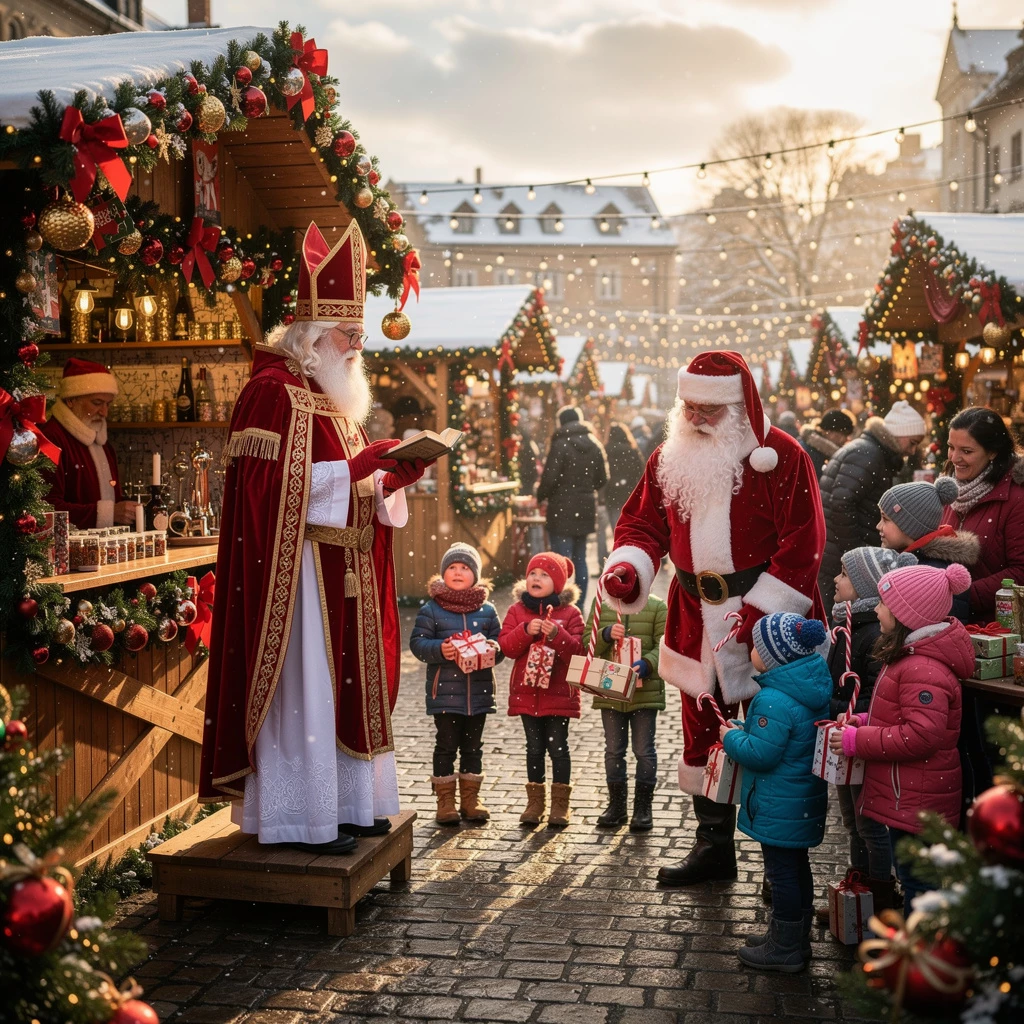 Wer ist eigentlich der Nikolaus und wer der Weihnachtsmann?
