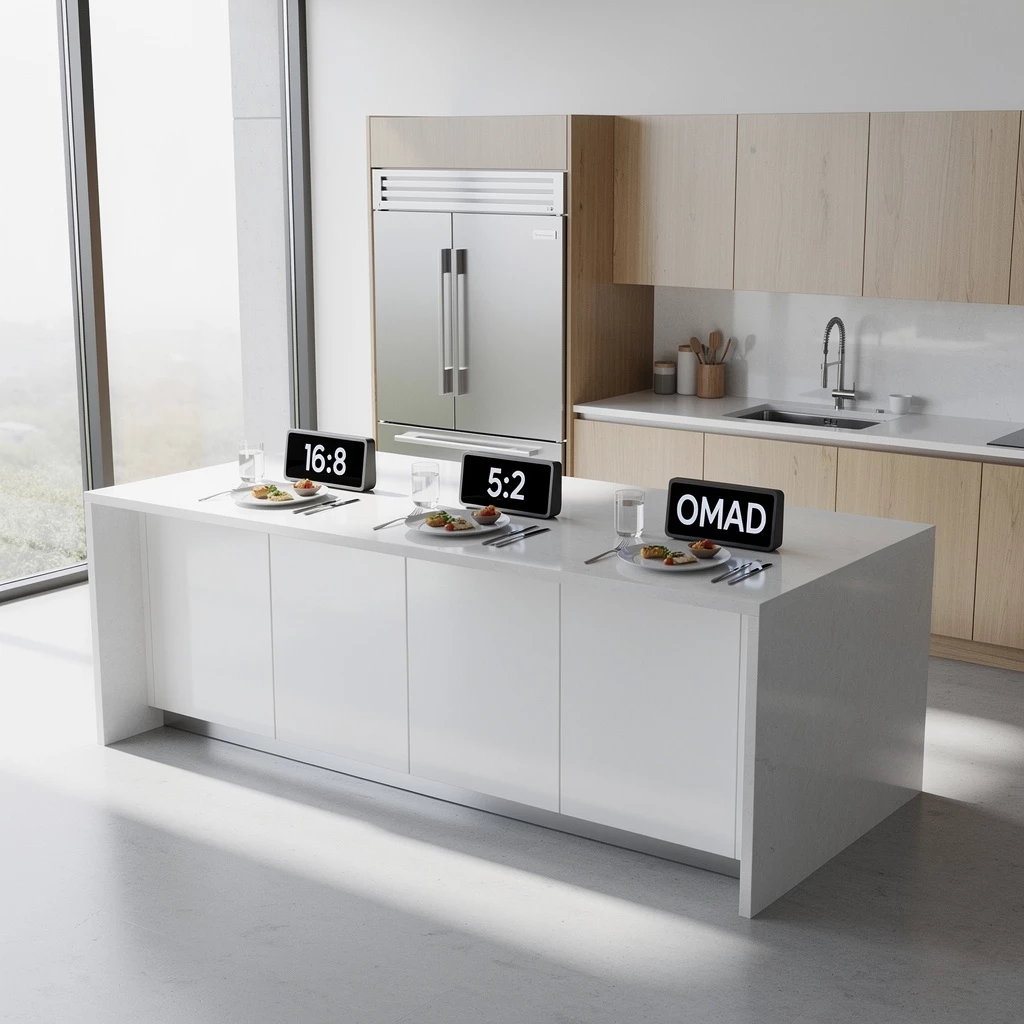 Intervallfasten für Longevity – 16:8, 5:2 oder OMAD im Vergleich