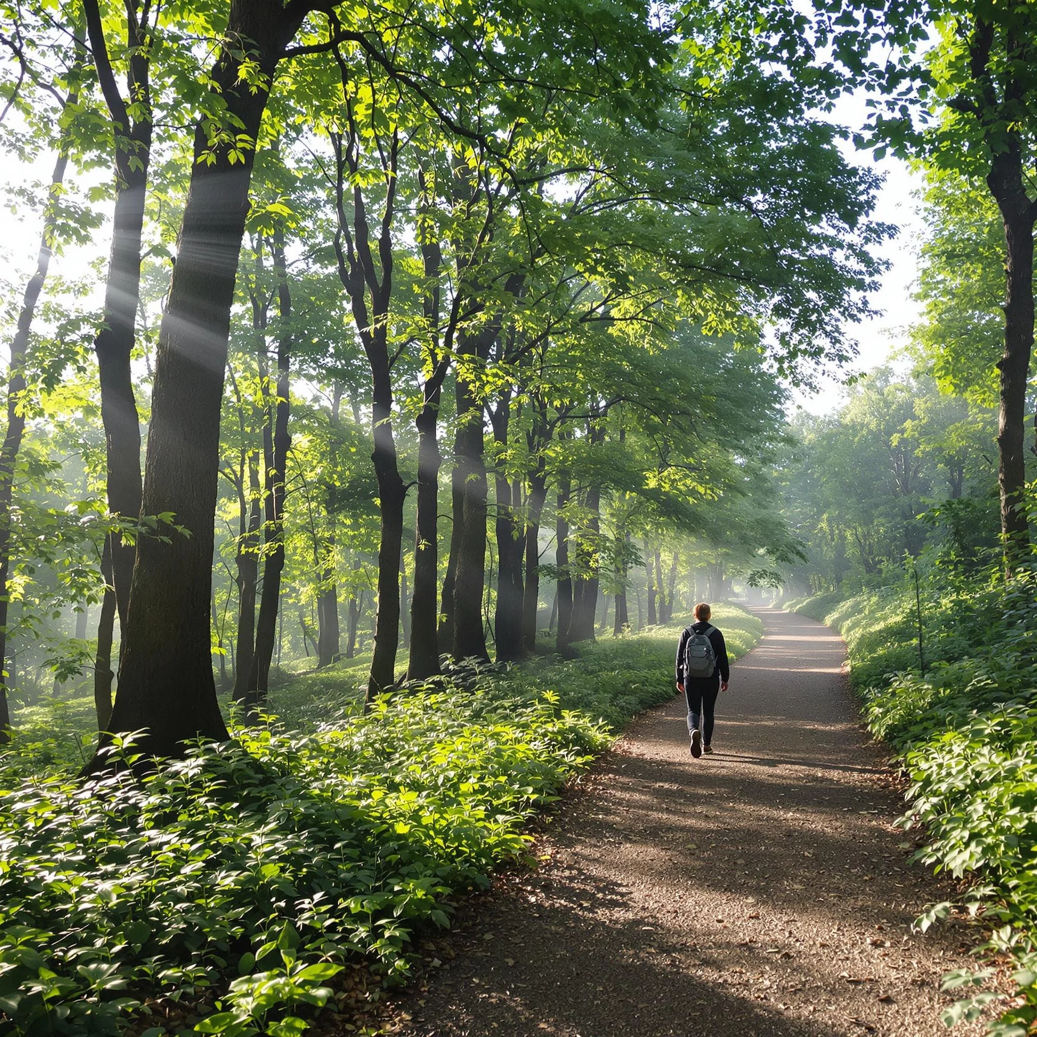 Der regenerative Spaziergang: Wie Gehen Körper und Geist