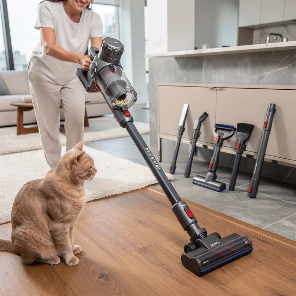 miwa Akku-Staubsauger: Testsieger mit starker Saugleistung