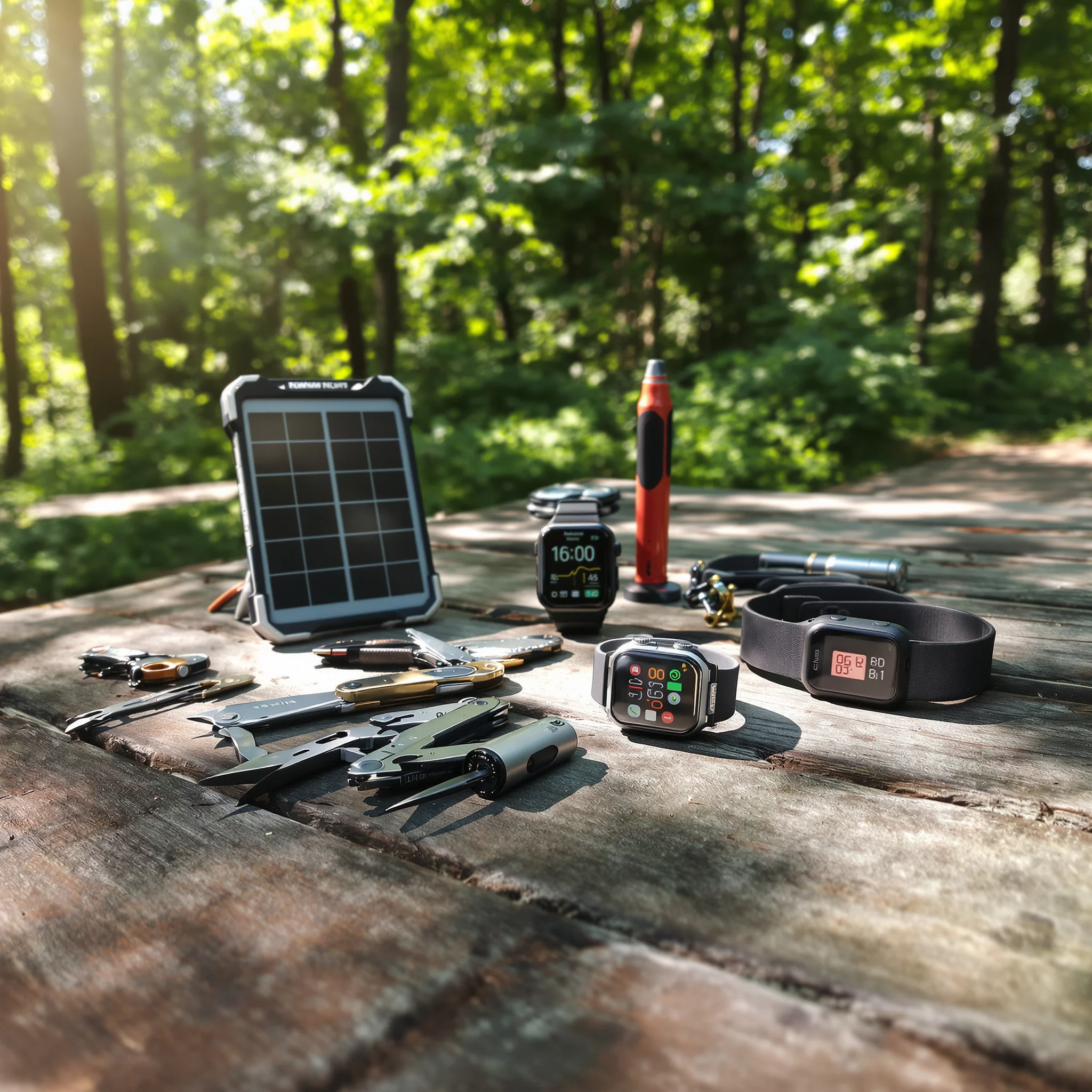 Gadgets für Outdoor-Abenteuer: Von Solarpanels bis GPS-Tracker
