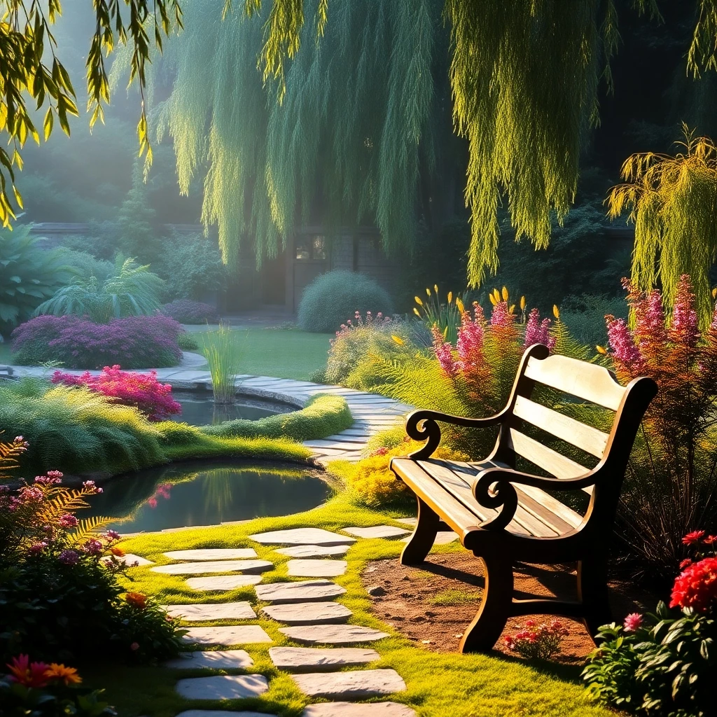 Psychische Elastizität im Garten der Ruhe