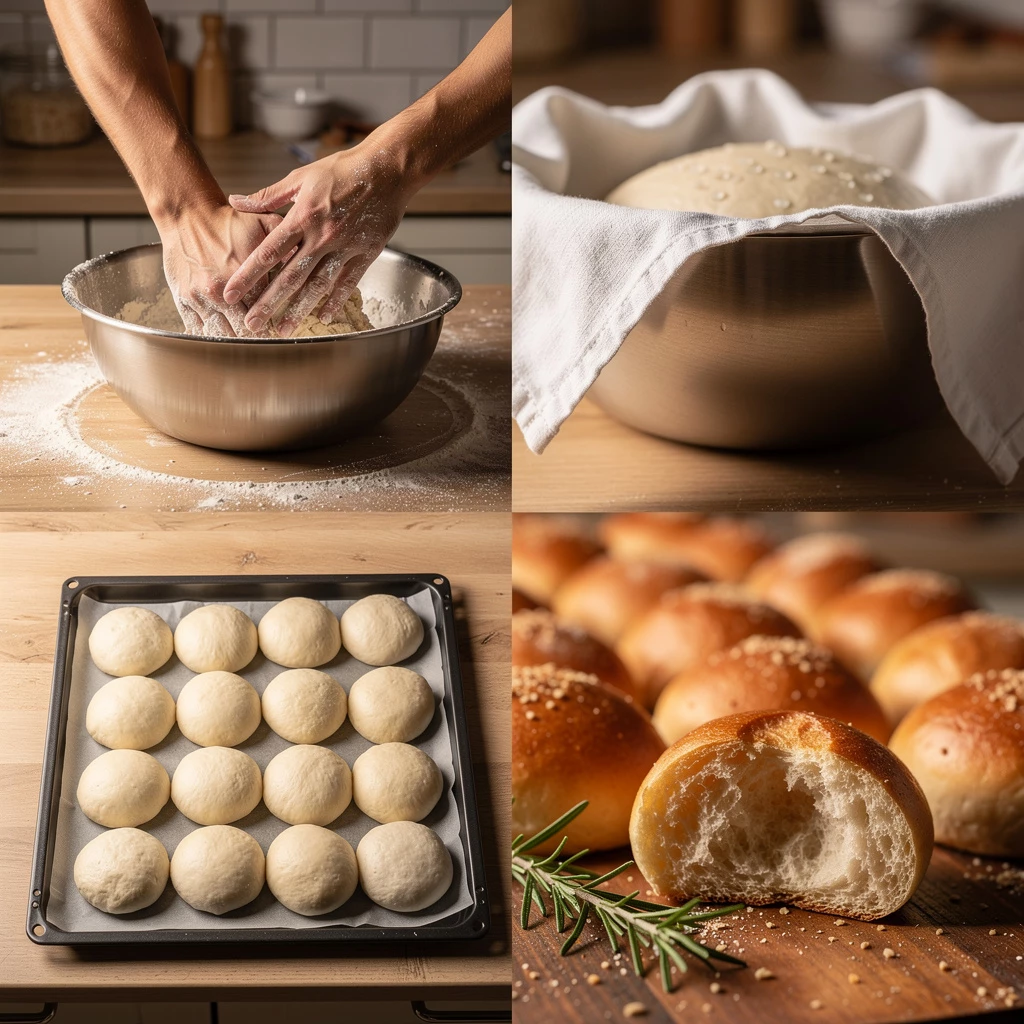 Sonntagsbrötchen mit Superfood – Knusprig, nährend und modern