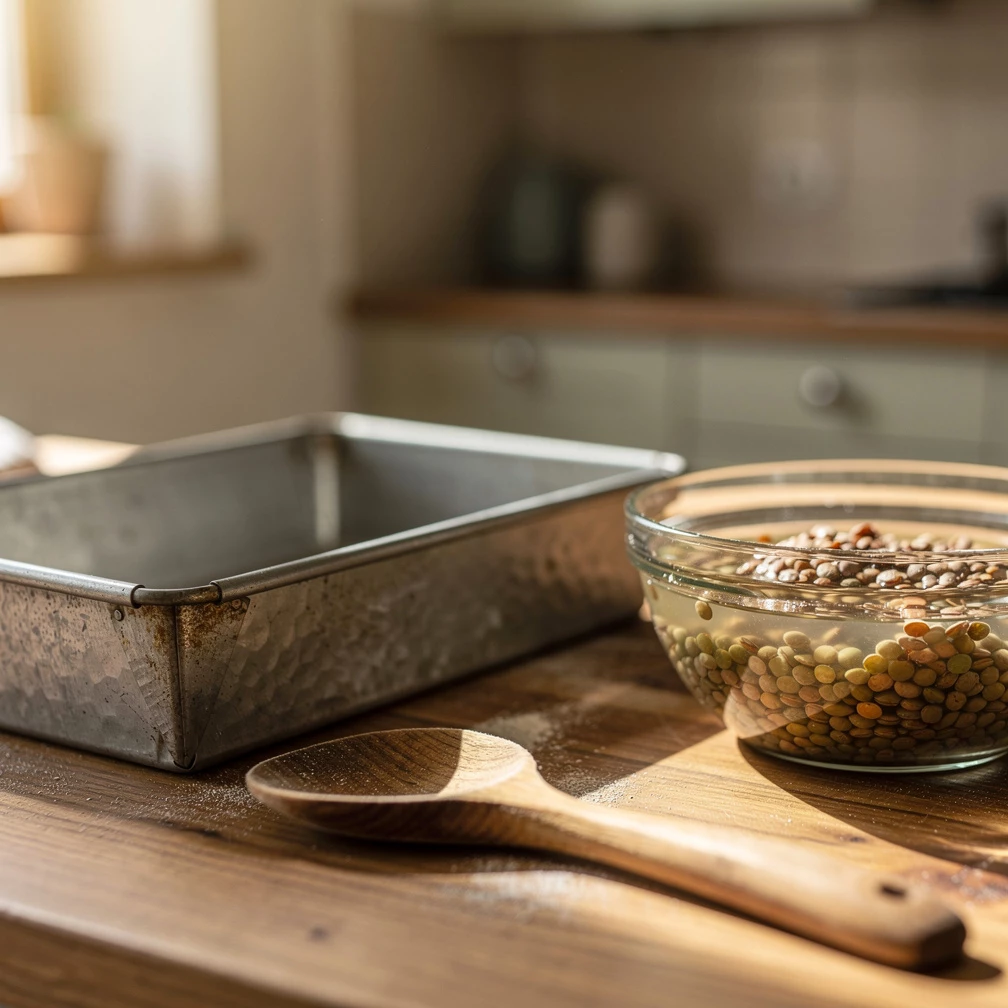 Glutenfreies Brot aus roten Linsen: Ohne Mehl, proteinreich & vegan