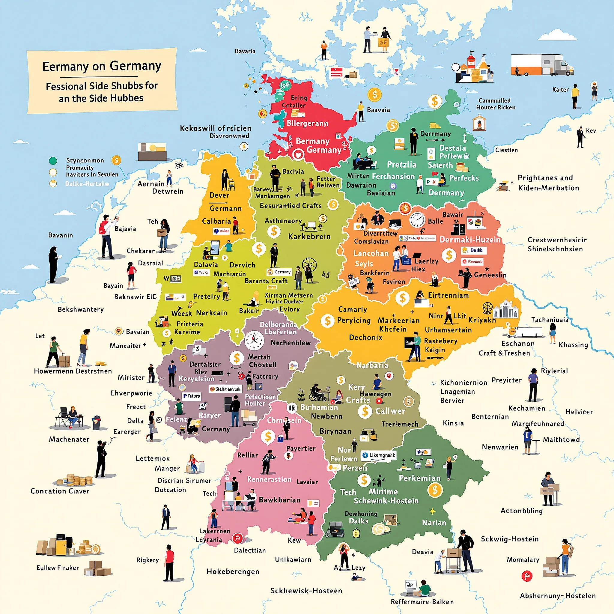 Regionale Unterschiede beim Beigeld – Welche Bundesländer zahlen mehr oder schneller?
