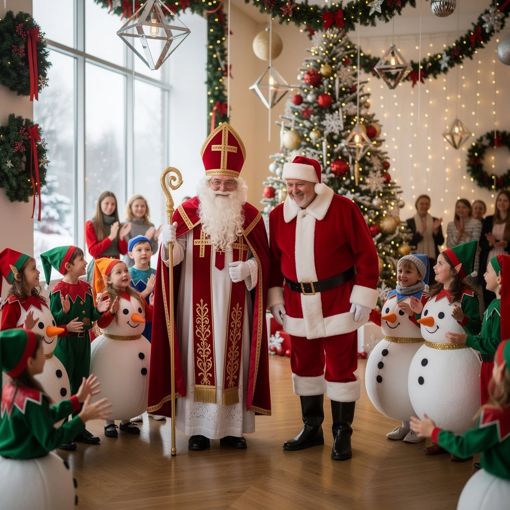 Wer ist eigentlich der Nikolaus und wer der Weihnachtsmann?