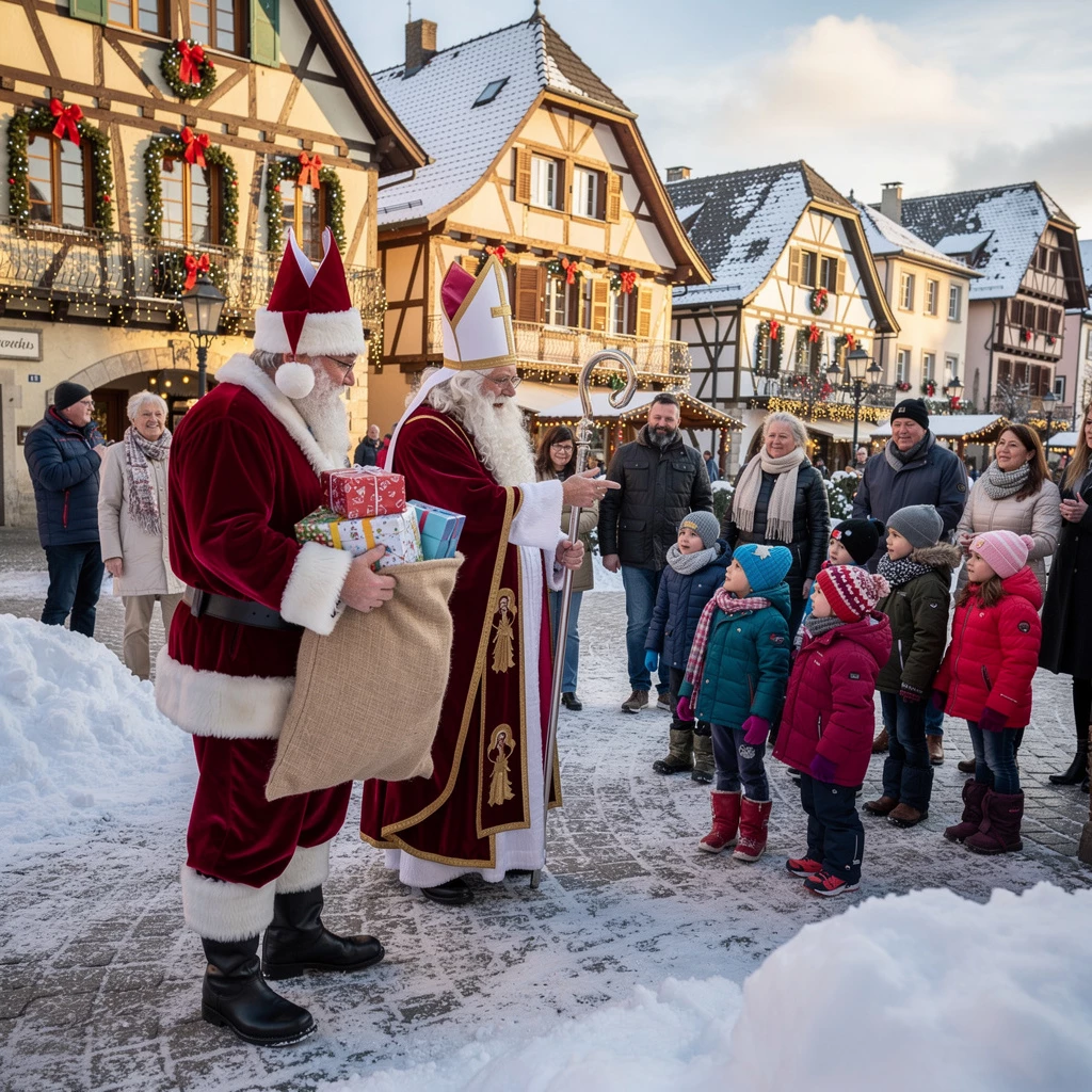 Wer ist eigentlich der Nikolaus und wer der Weihnachtsmann?