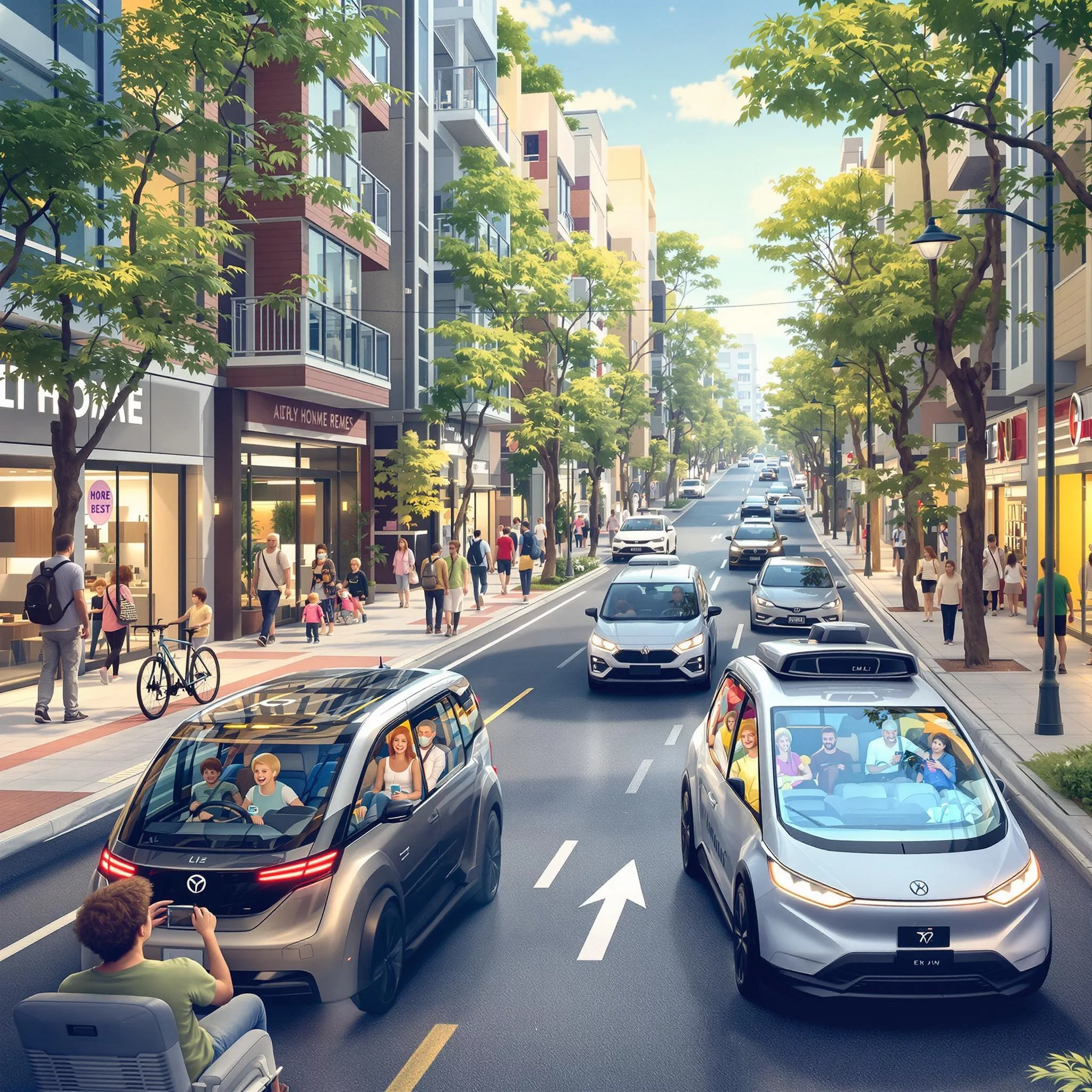 Autonom und effizient: Wie selbstfahrende Fahrzeuge unser Leben verändern werden