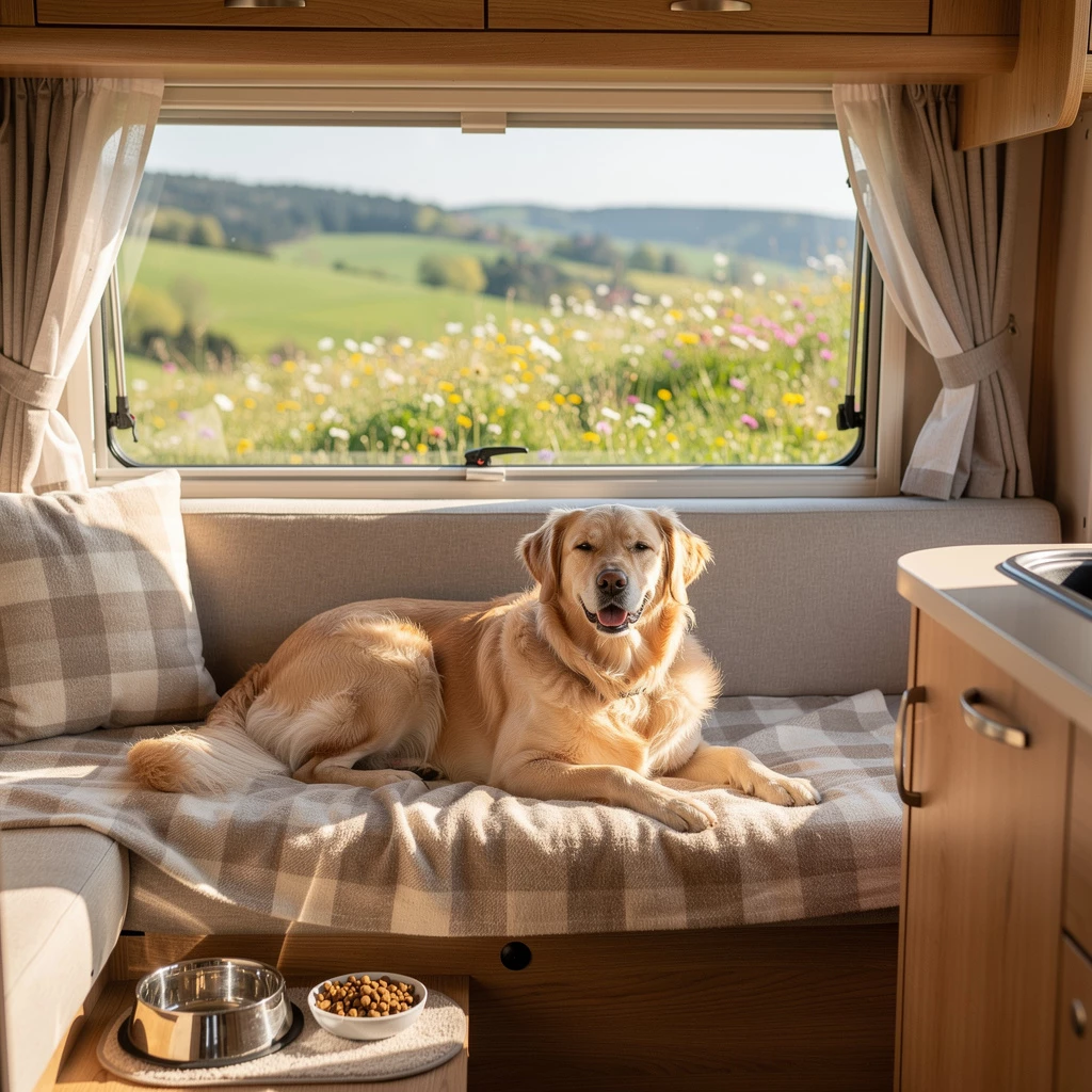 Wohnmobil-Tour ins Sauerland: Frühling aus Hundesicht