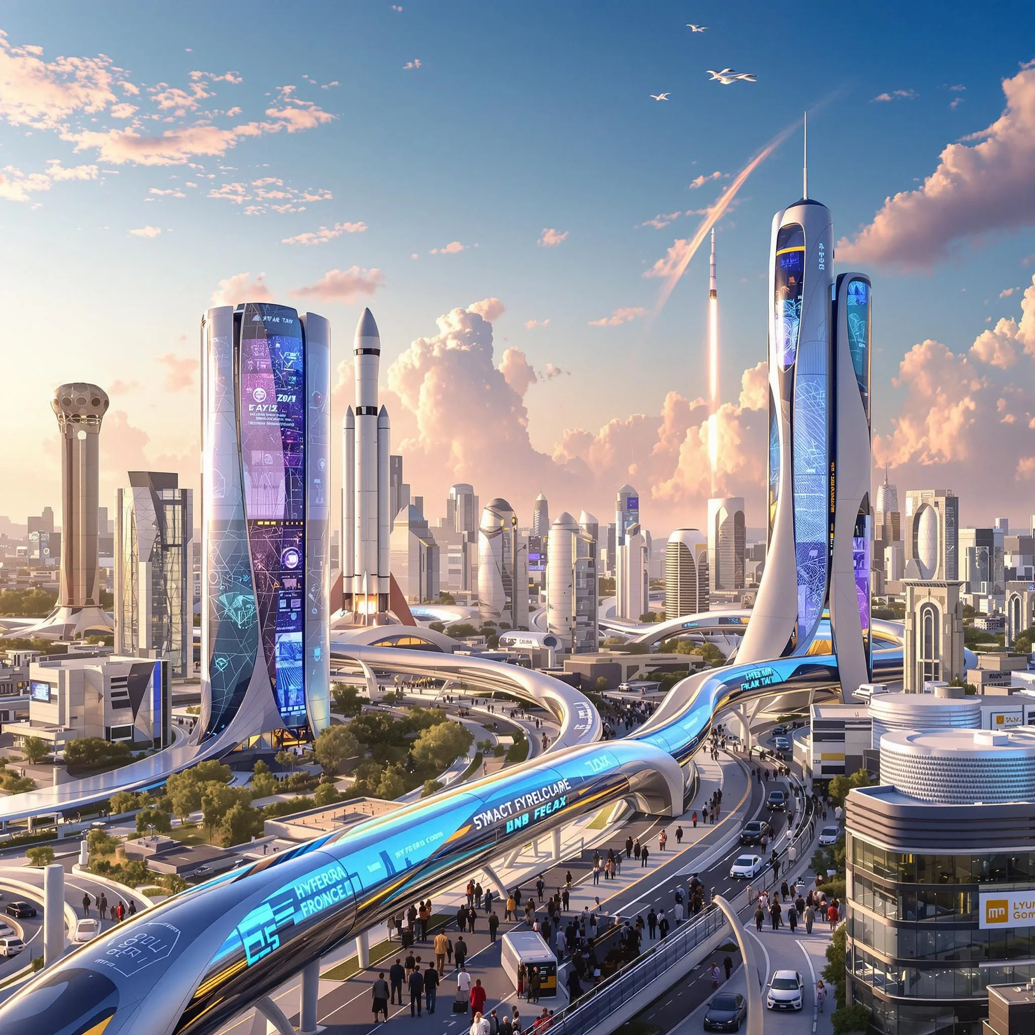 Hyperloop, Spaceflights & Flugtaxis: Wie wir in Zukunft reisen werden