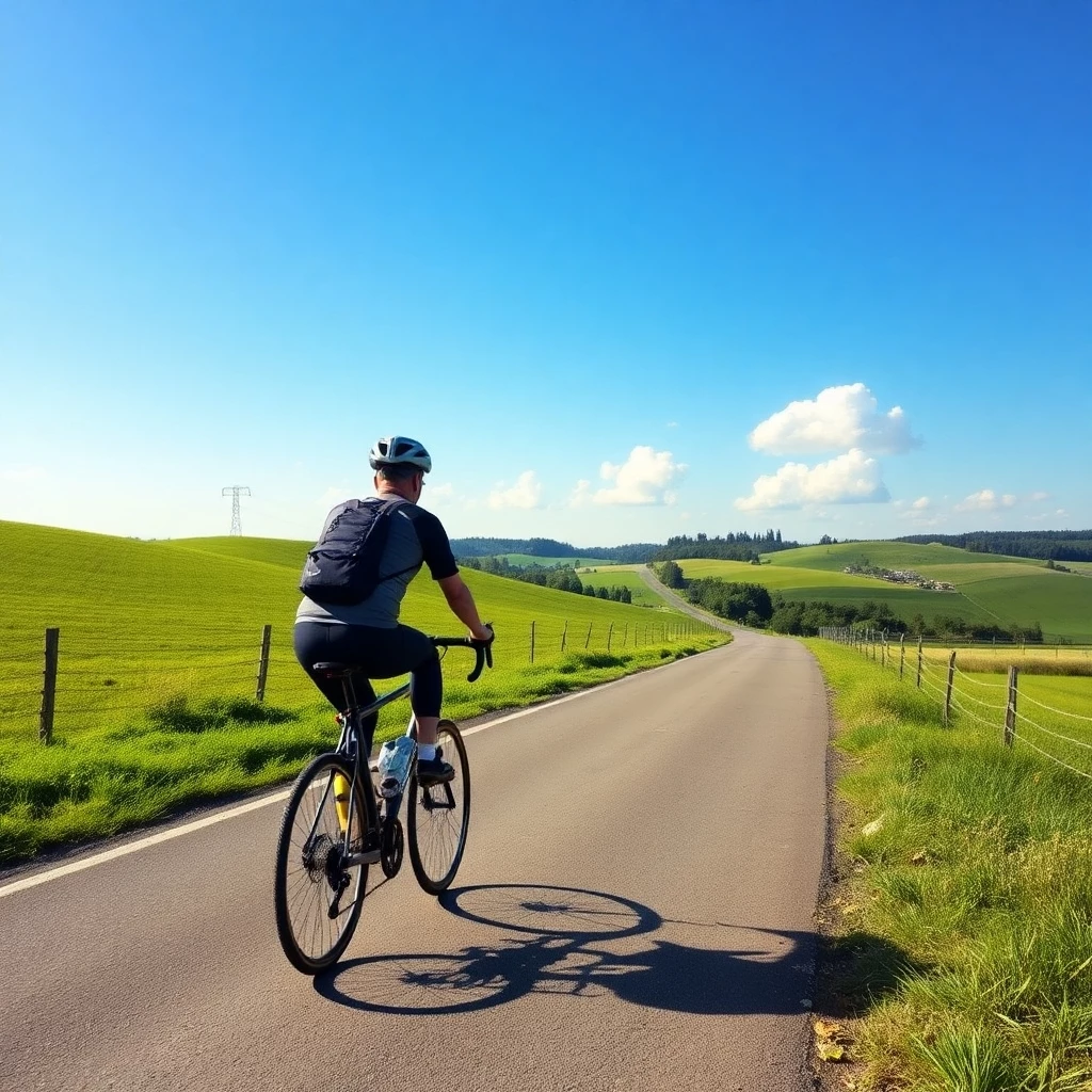 gesunde tagesdistanzen beim radfahren 
