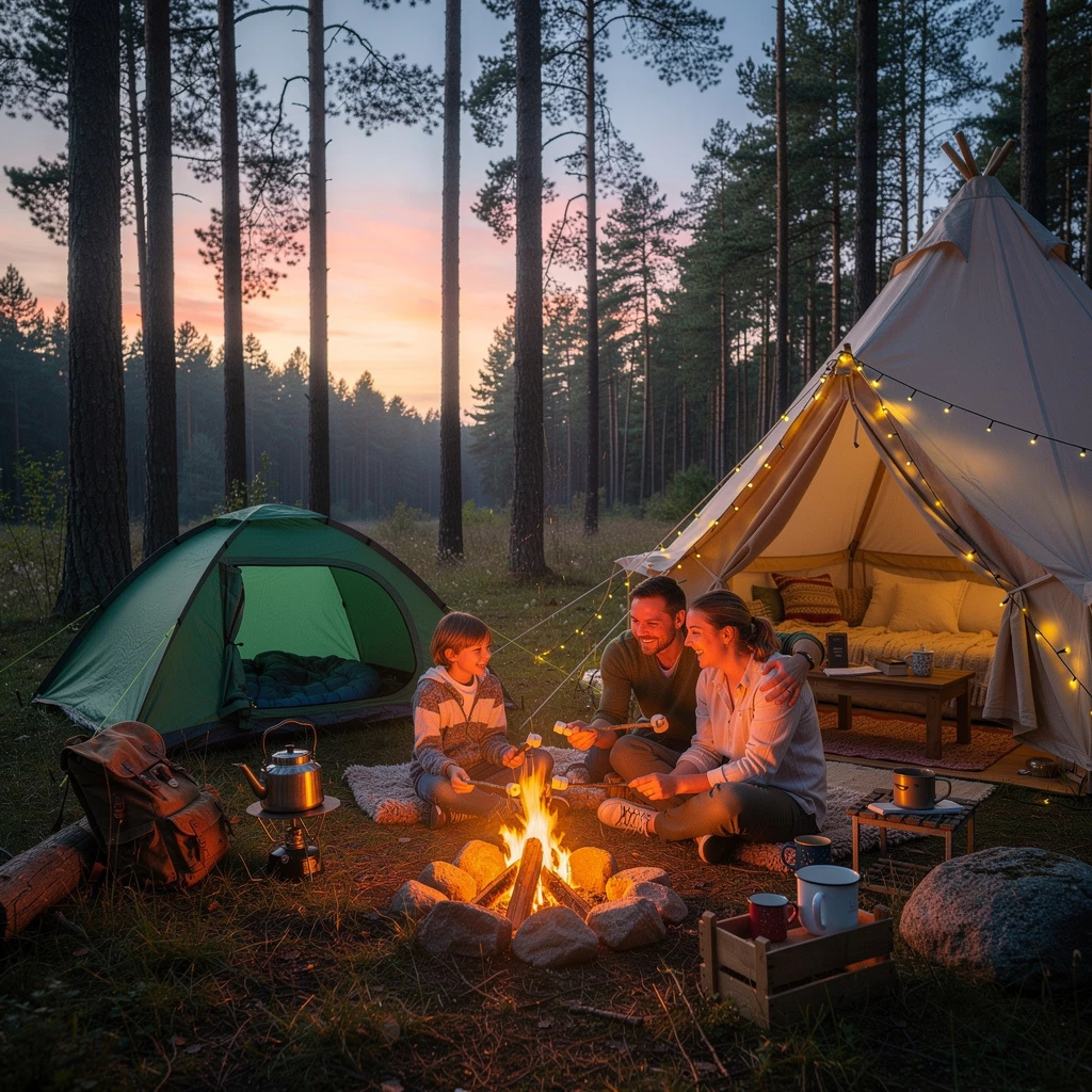 Camping oder Glamping? Was passt f&uuml;r meine Familie?