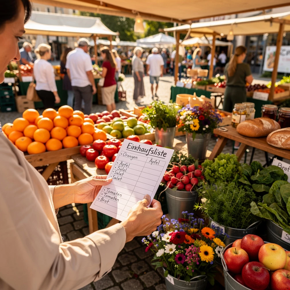 Einkaufen mit Wochenplan: So spart man wirklich