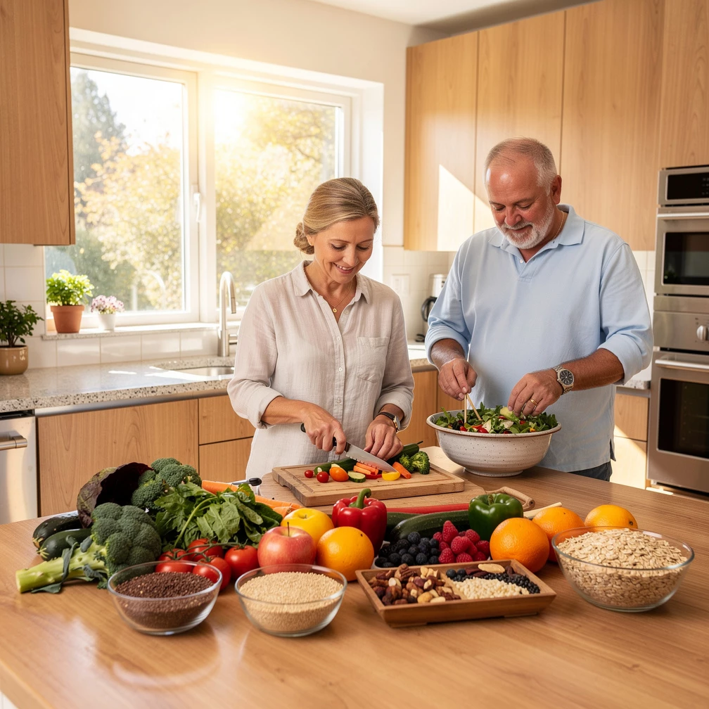 Ern&auml;hrung ab 50: Was der K&ouml;rper jetzt braucht