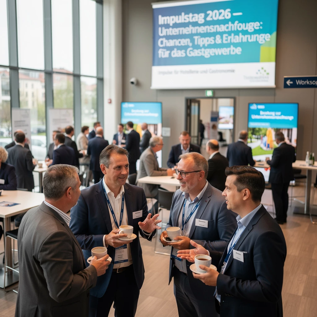 Impulstag 2026 &ndash; Unternehmensnachfolge: Chancen, Tipps & Erfahrungen f&uuml;r das Gastgewerbe