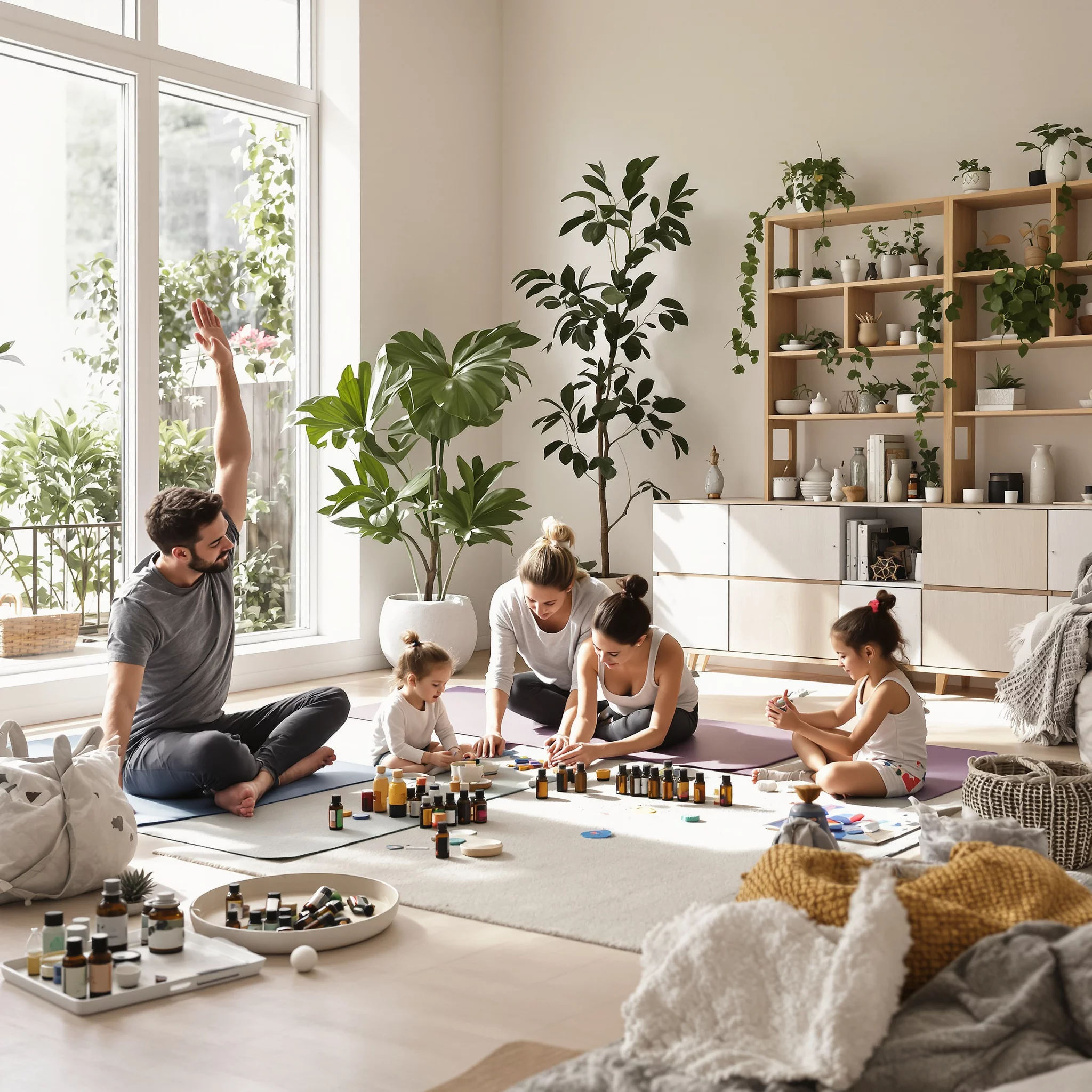 Wellbeing at Home: Familienwellness für kalte Tage – Home-Spa, Kinder-Yoga, Fußbäder & mehr