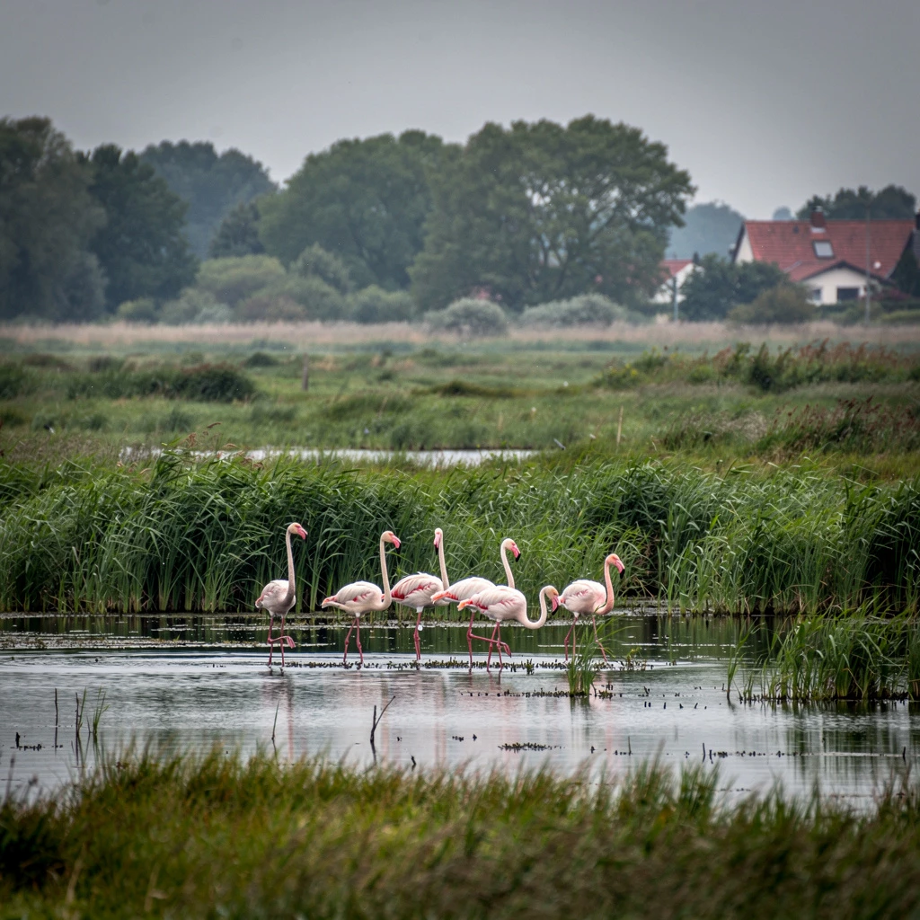 Flamingos in Deutschland – Geheimtipp für Familien im Zwillbrocker Venn