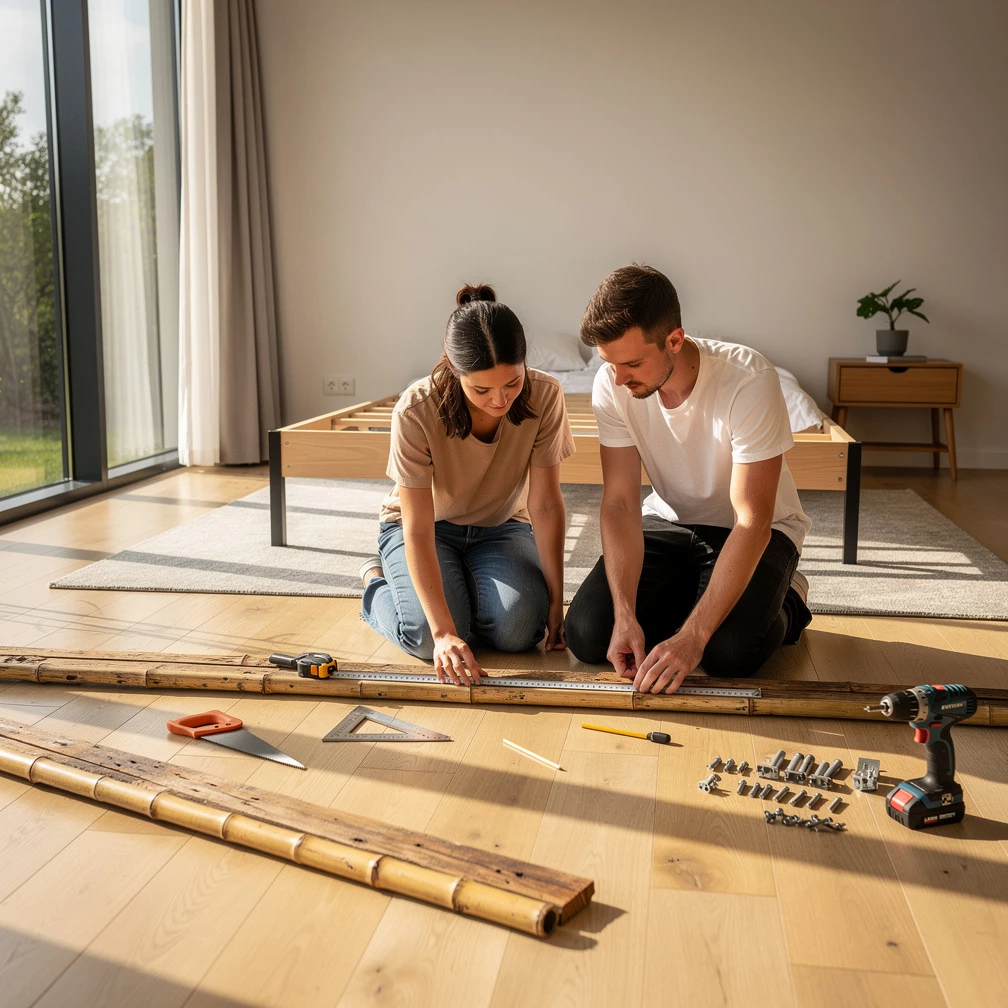 Bett selber bauen: Leicht gemacht mit Schritt-für-Schritt-Anleitung