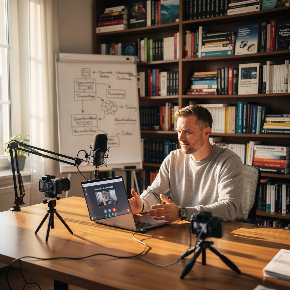 K&uuml;nstliche Intelligenz und ChatGPT richtig verstehen: Online-Kurse mit Michael Maus
