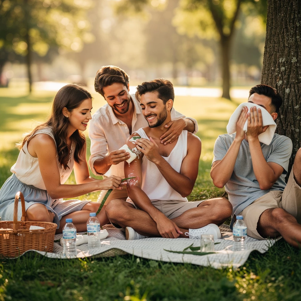 Die besten Hausmittel gegen Sonnenbrand – Tipps für schnelle Linderung