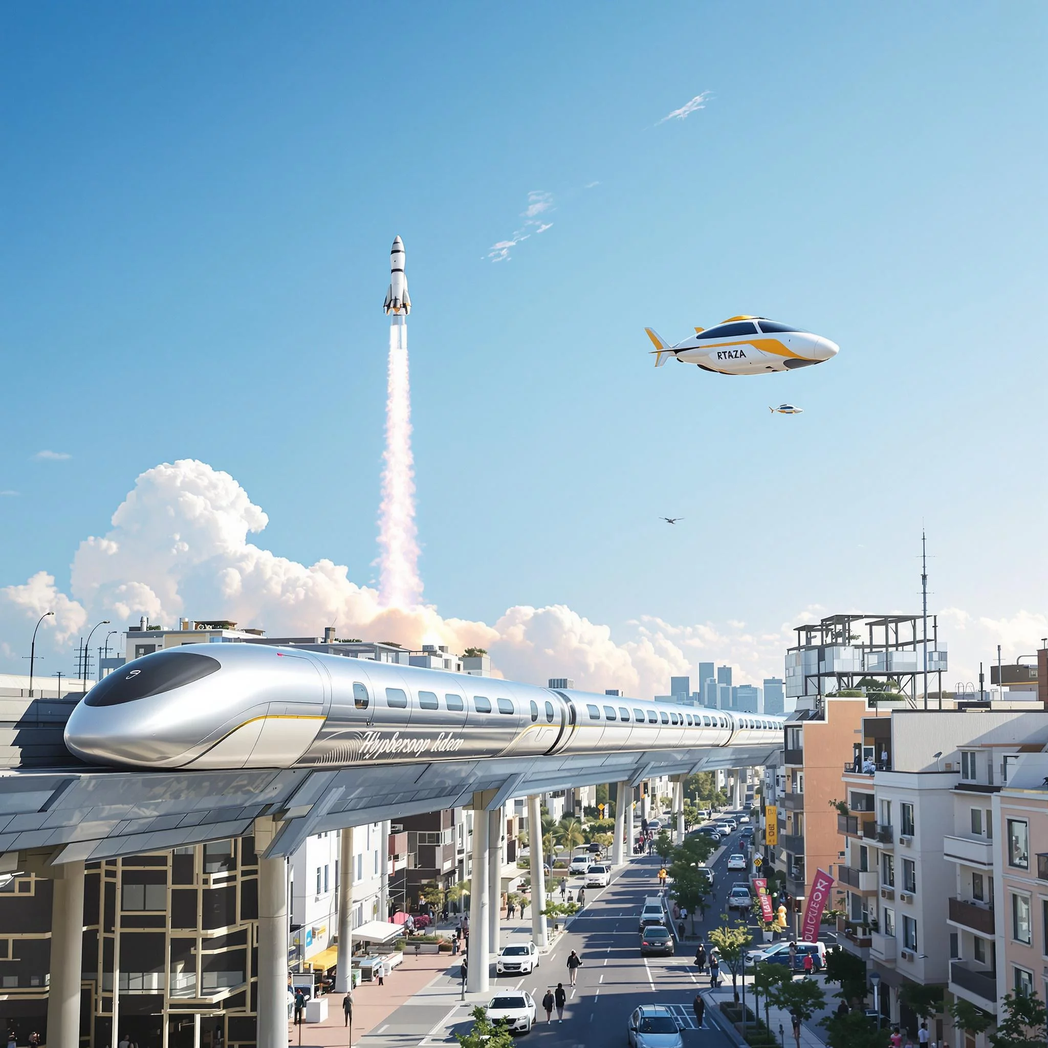 Hyperloop, Spaceflights & Flugtaxis: Wie wir in Zukunft reisen werden