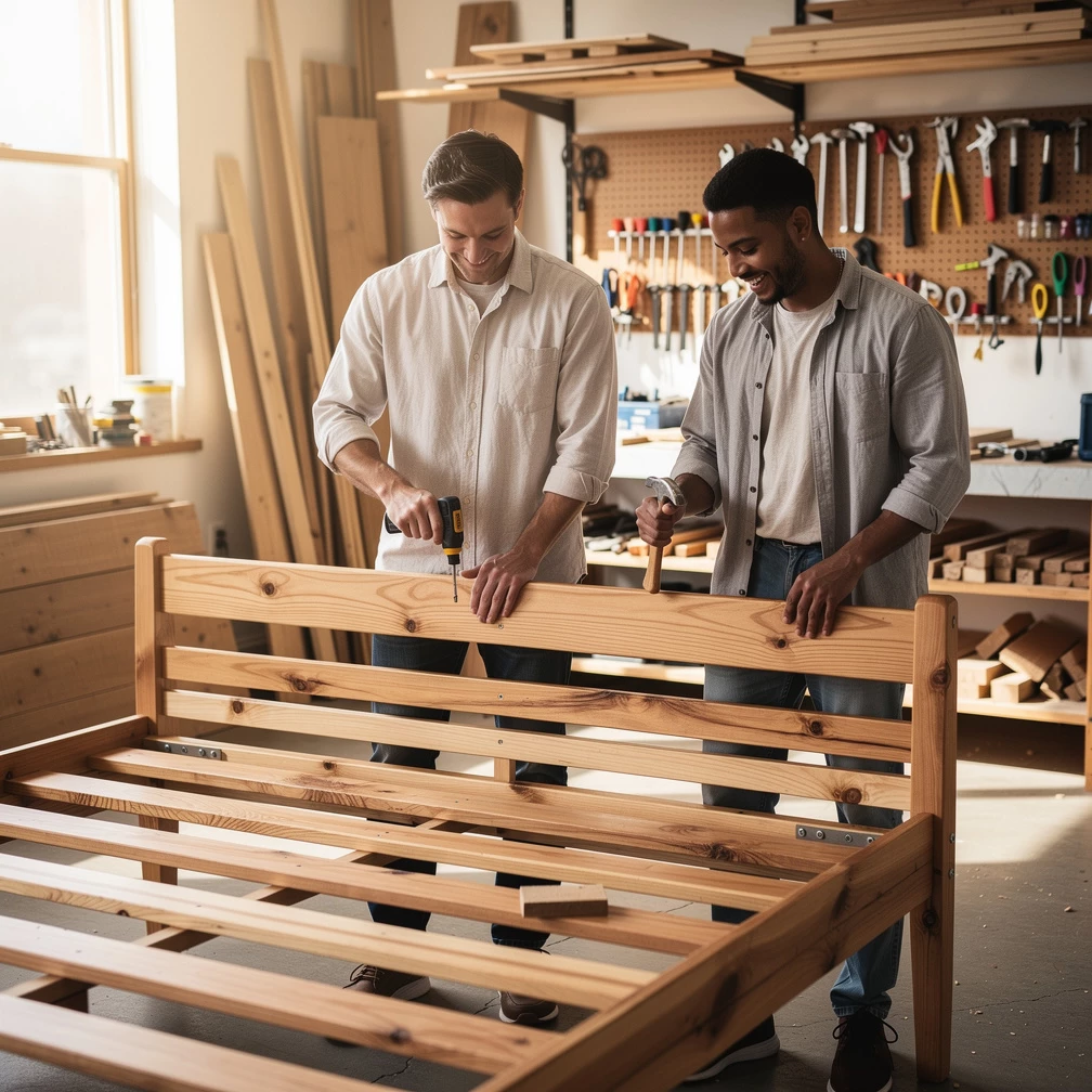 Bett selber bauen: Leicht gemacht mit Schritt-für-Schritt-Anleitung