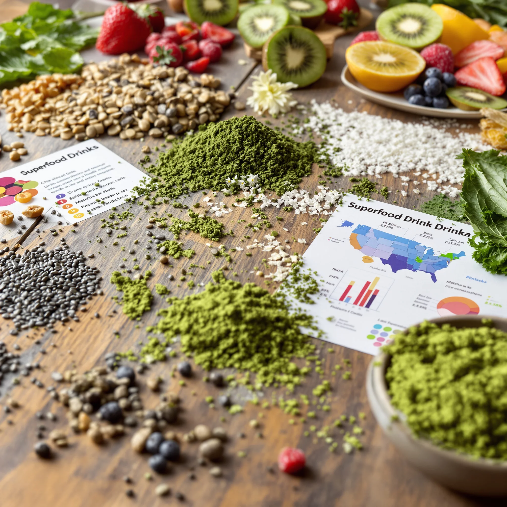 Superfood Drinks: Die spannendsten Neuheiten aus Smoothie-Bar und Supermarkt