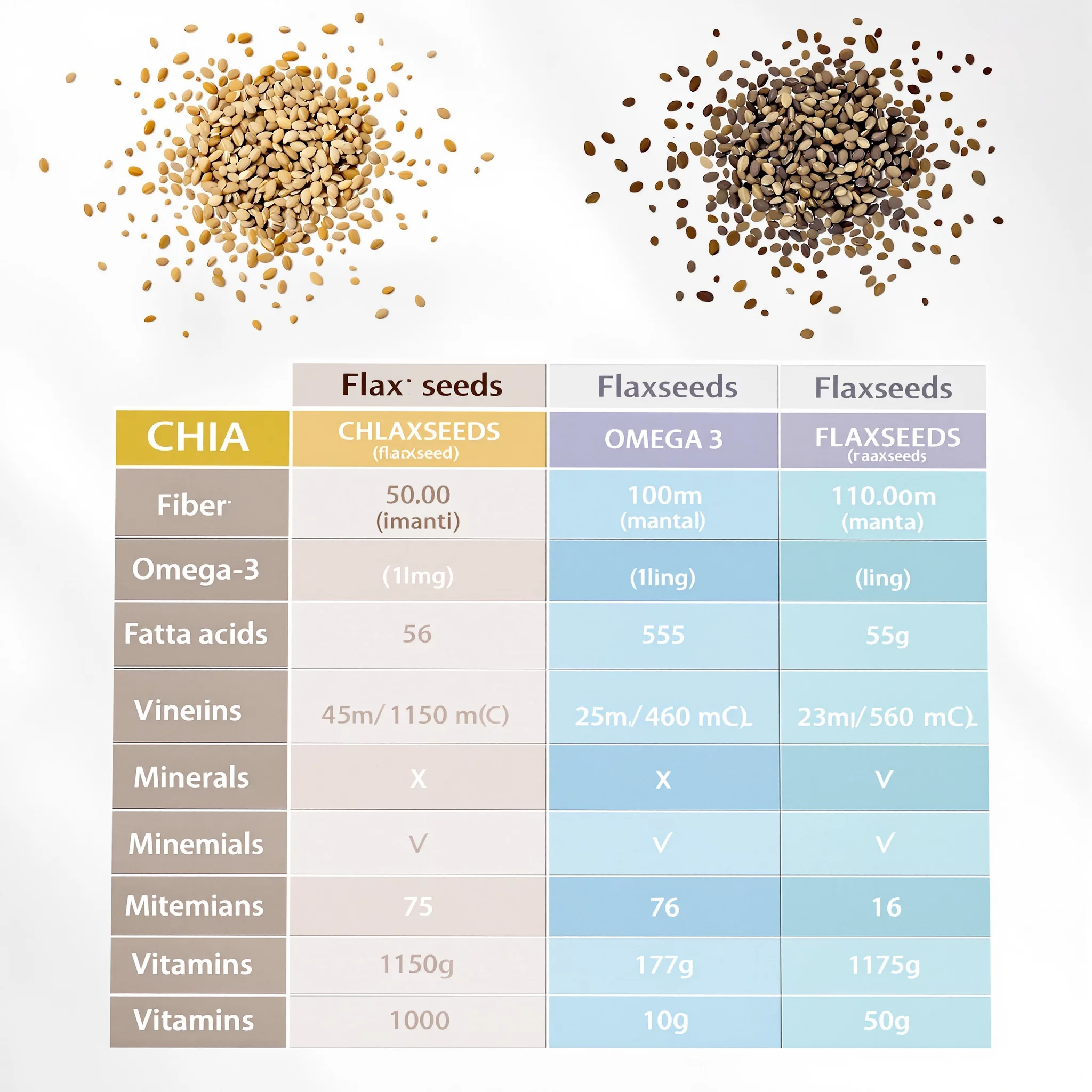 Chia vs. Leinsamen – Welches ist das bessere Superfood?