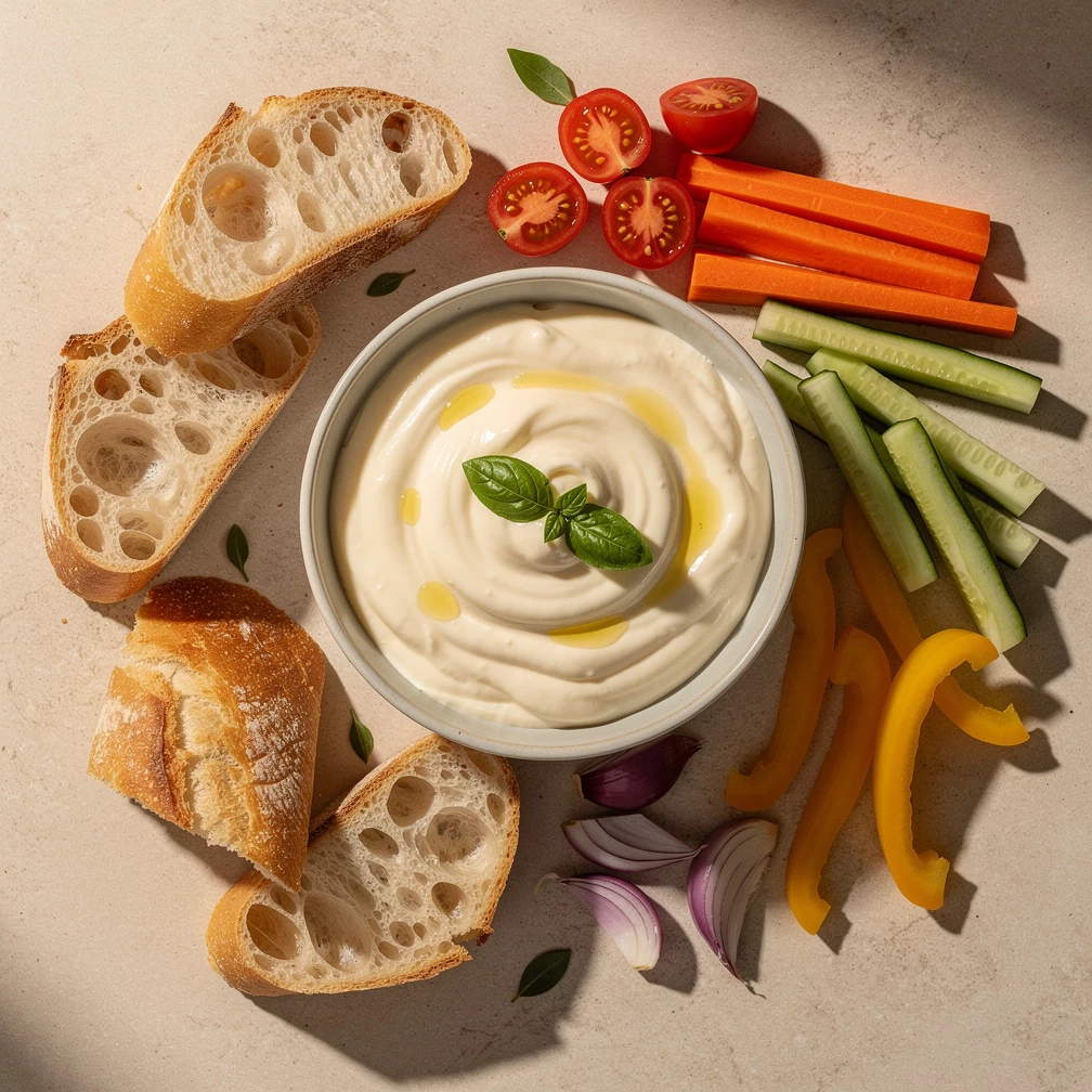 Aioli ohne Ei: Original Blitzrezept für cremigen Knoblauch-Dip