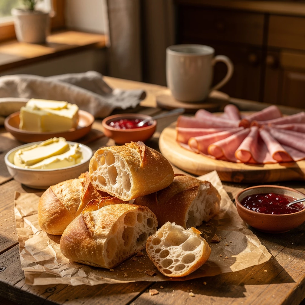 Schnelle Brötchen ohne Gehzeit: Backpulver-Rezept zum Frühstück