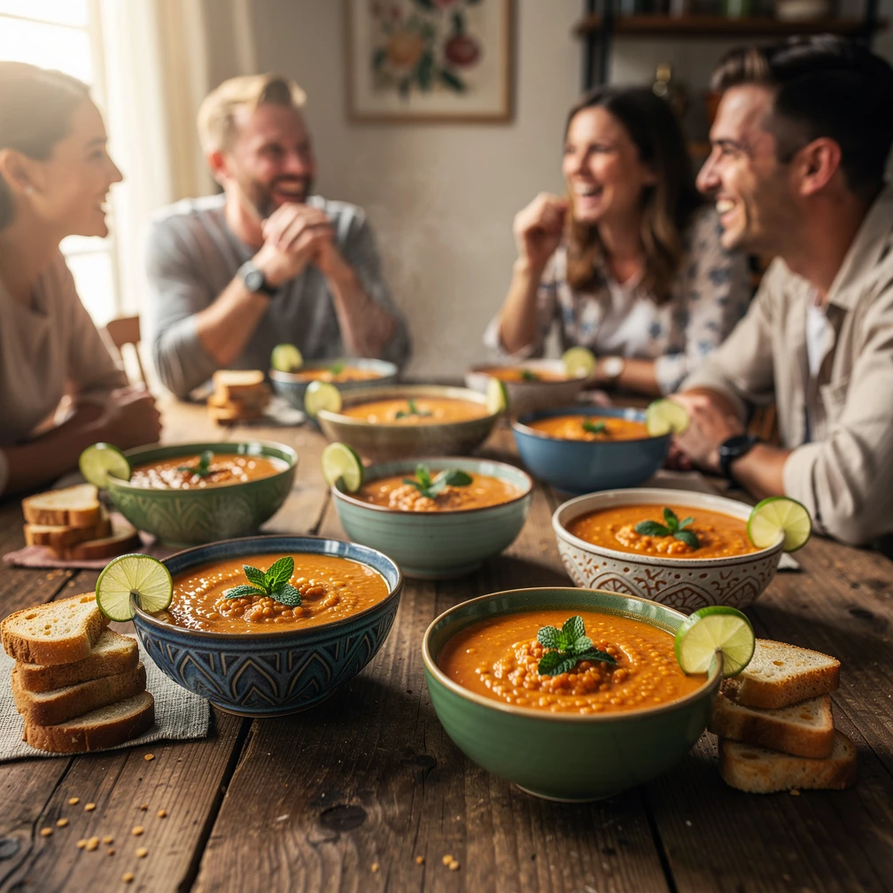 Rezept Rote Linsensuppe – da bekommt man Hunger!