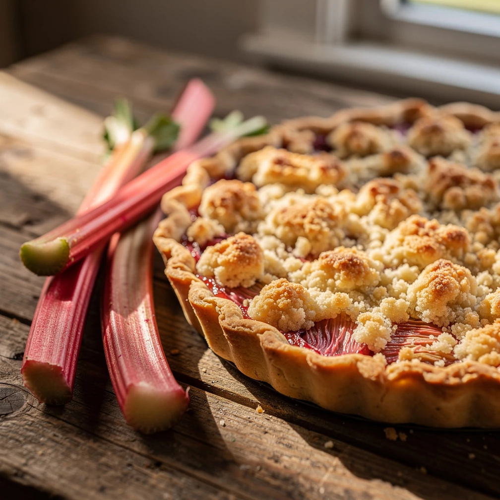 Rhabarberkuchen mit Streusel: Das perfekte Rezept für Genießer
